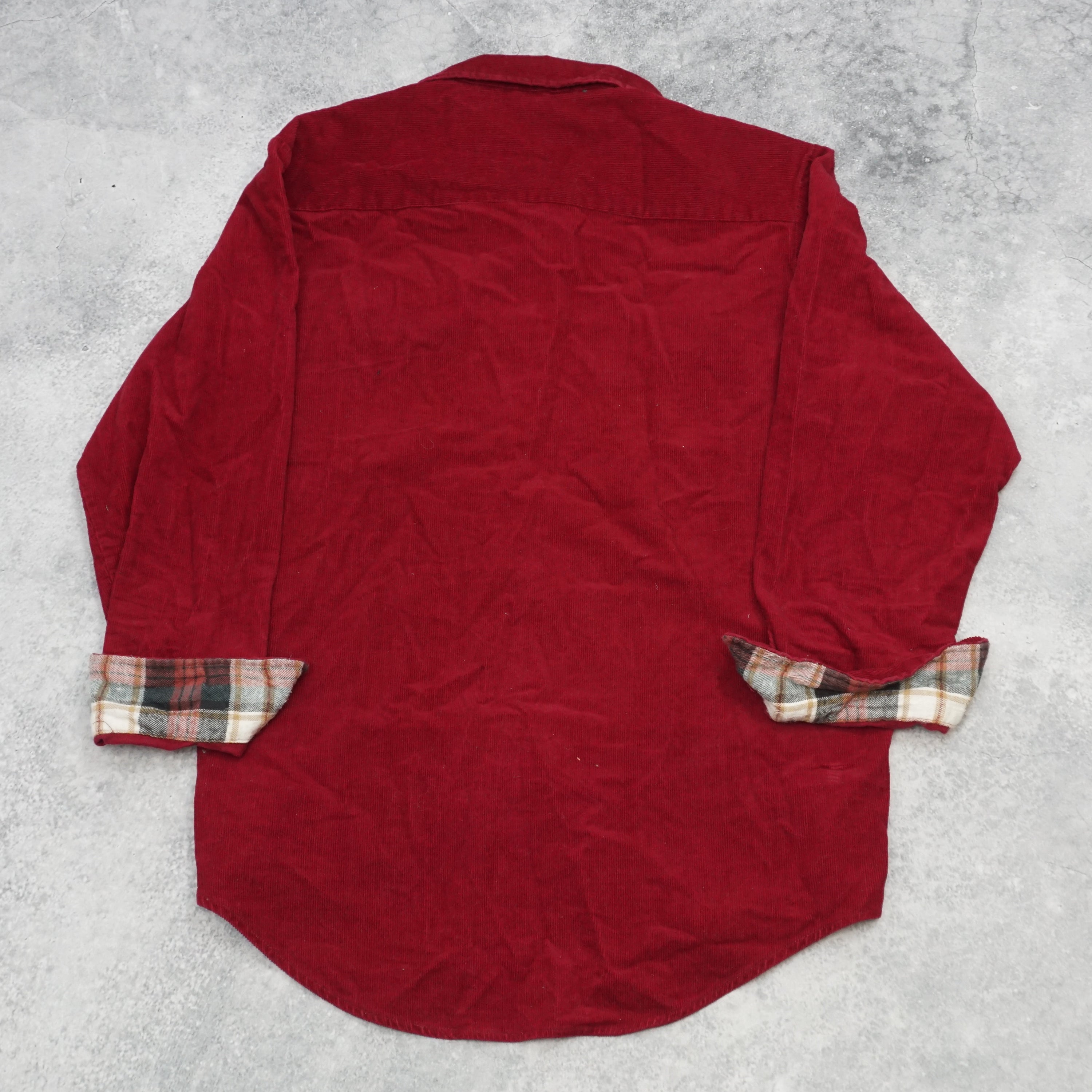Man Richards Plaid Contrast Button Up