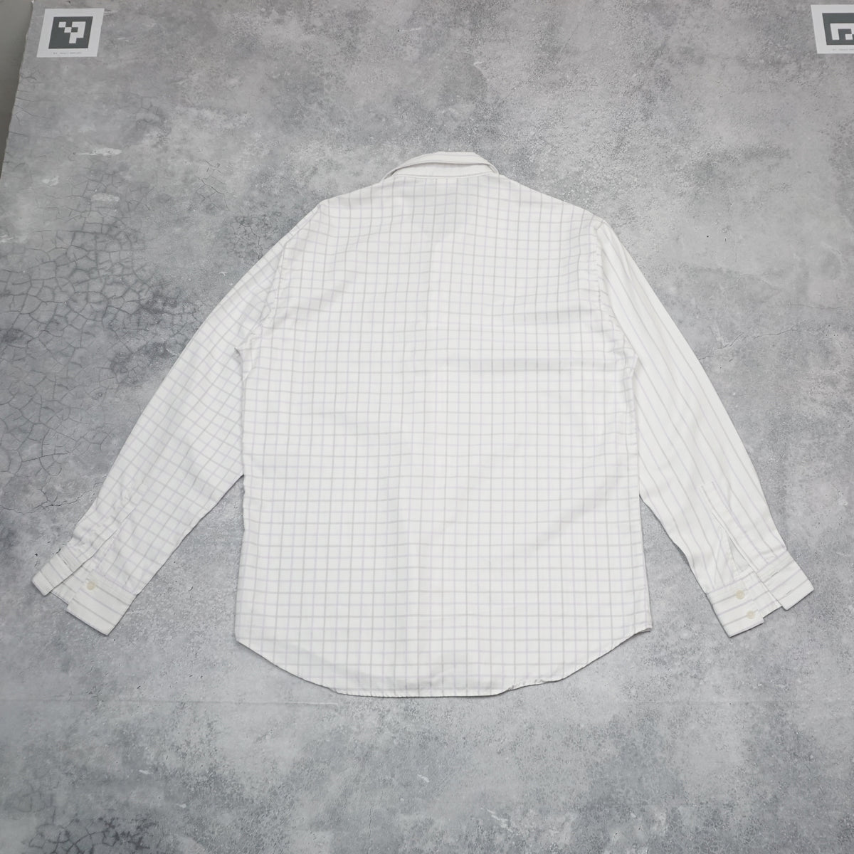 2000s Versace Stripe Button Up