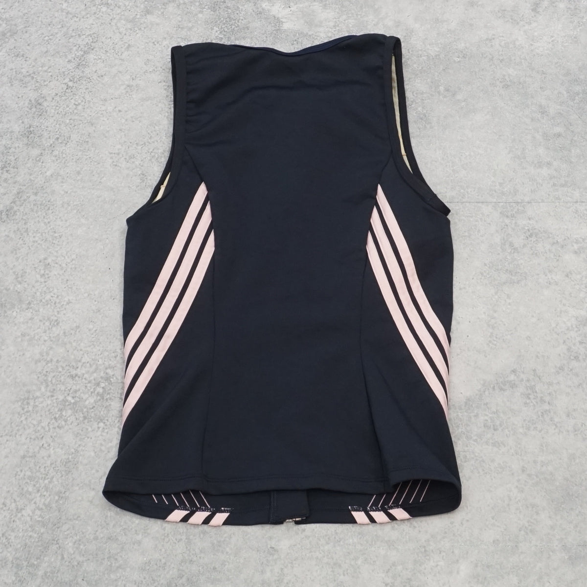 2000s Adidas Three Stripe Athletic Vest Top