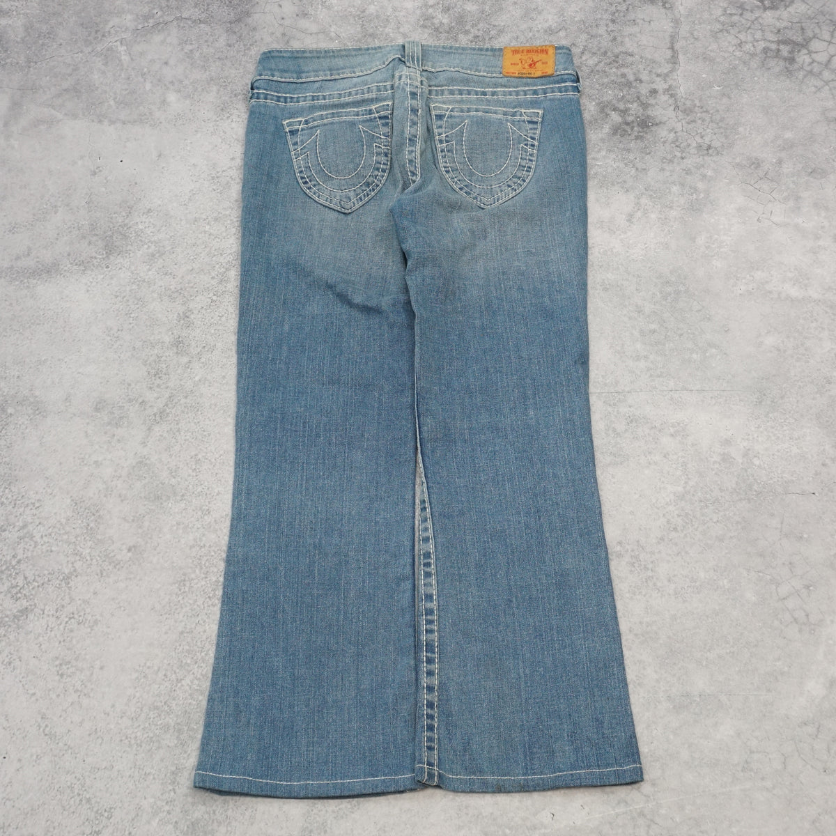 2000s True Religion Bootcut Light Wash Jeans