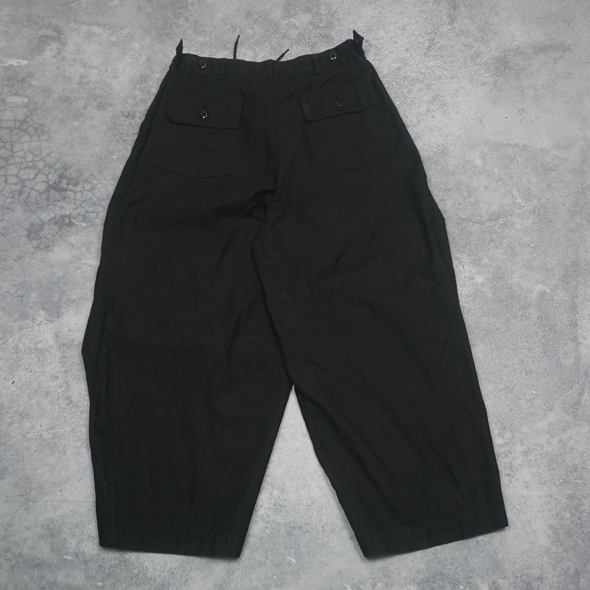 Needles H.D Fatigue Black Pants
