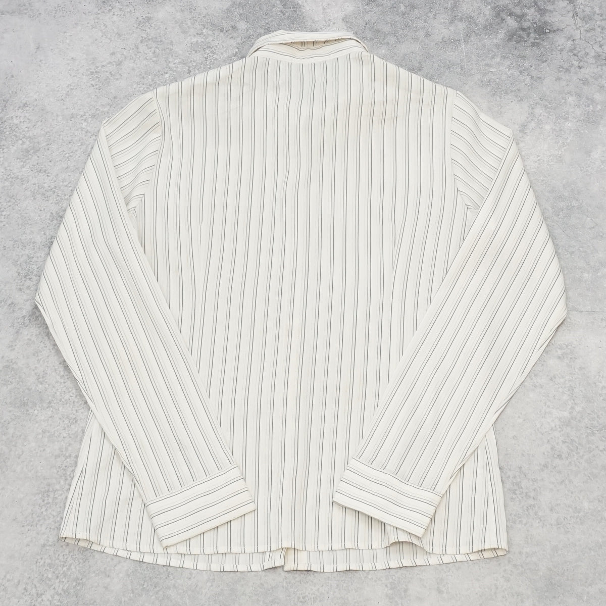 2000s Pinstripe Button Up Shirt