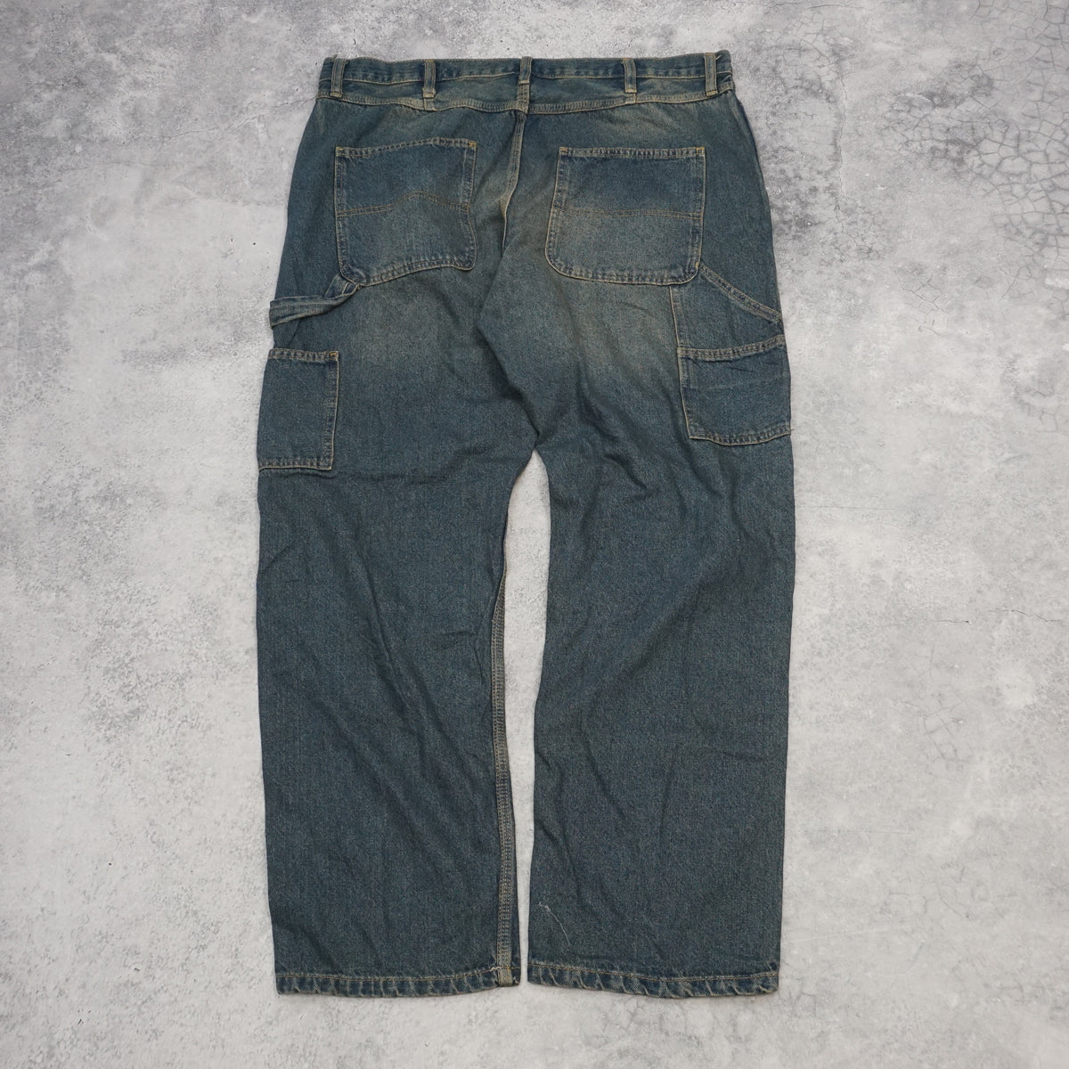 2000s Full Blue Carpenter Workwear Jeans