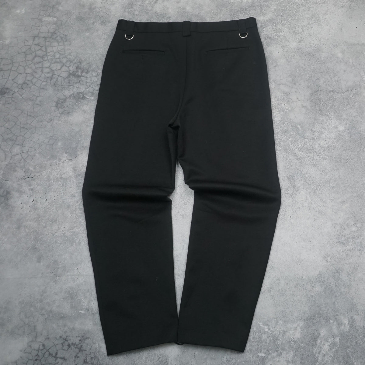 John Lawrence Sullivan Black Lace Up Pants