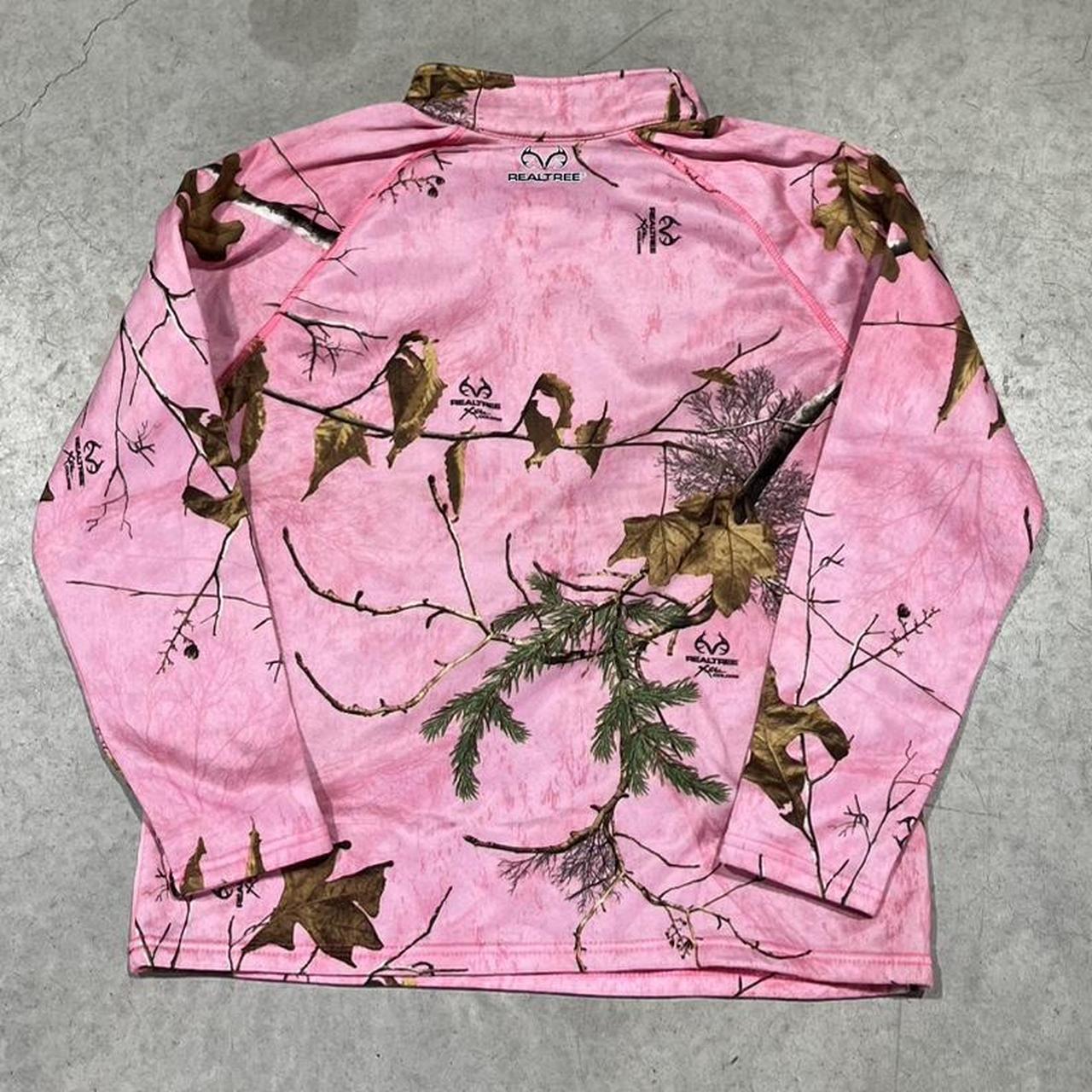 2000s Realtree Graphic Quarter Zip Fleece
