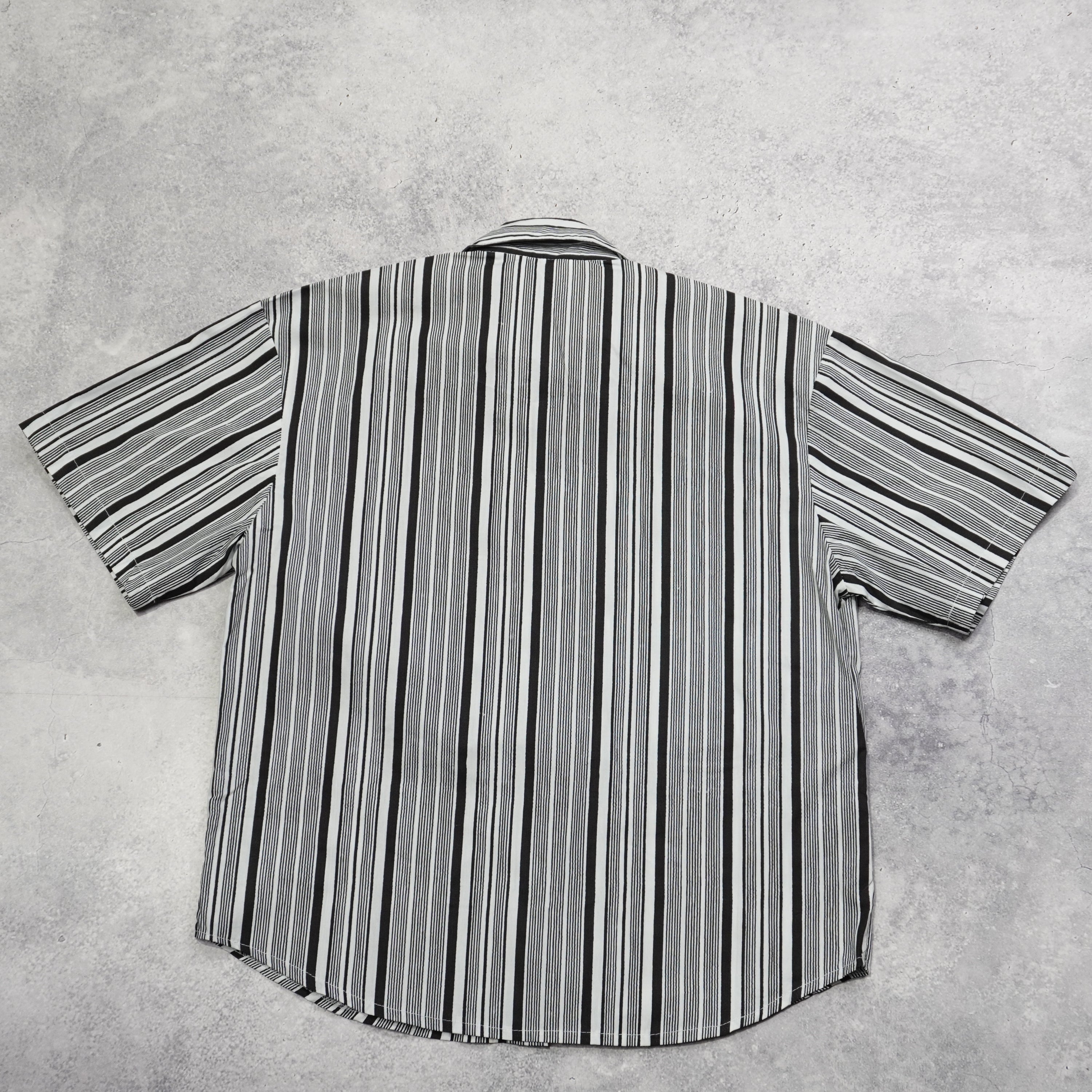 90s Regatta Striped Button Up