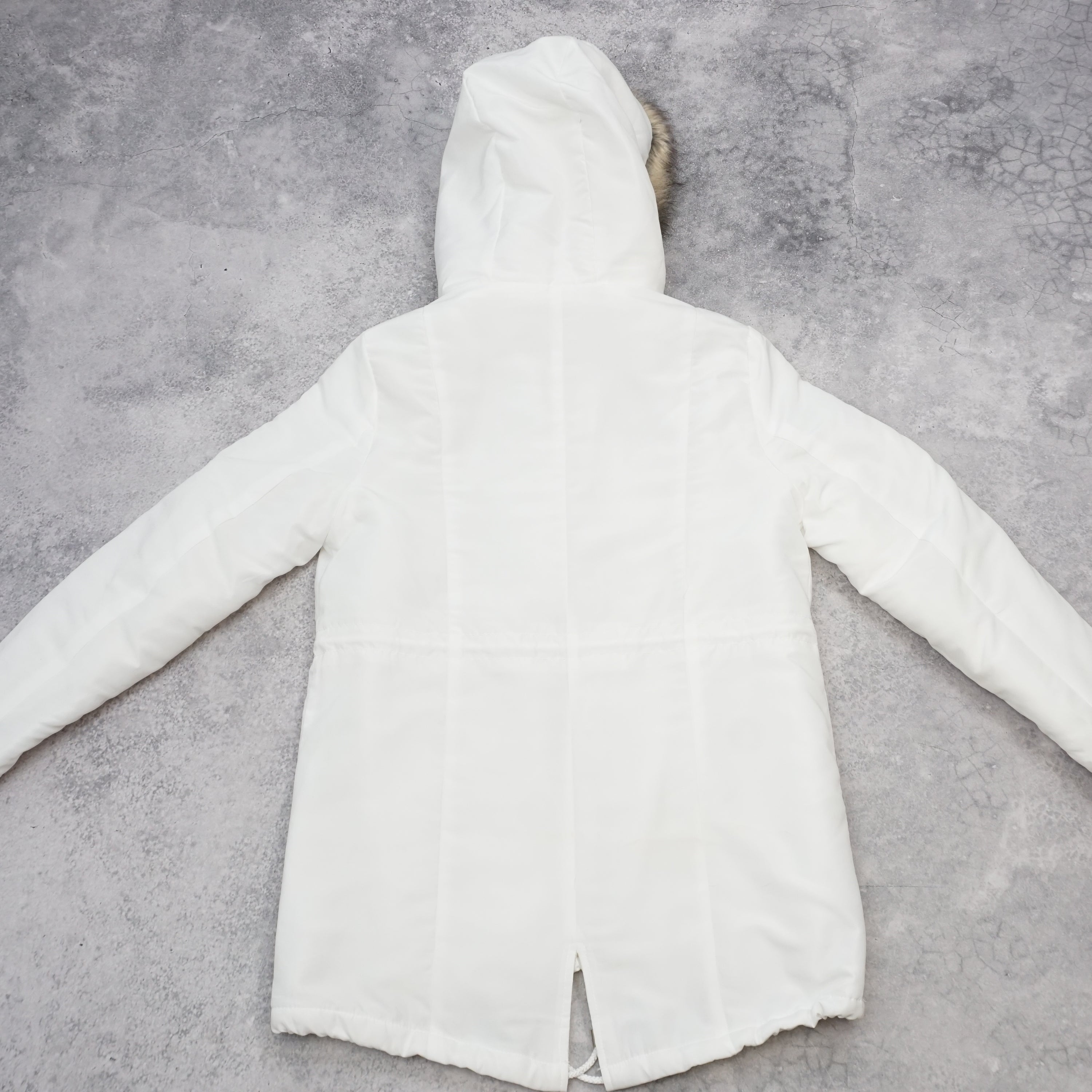 Katies Faux Fur Hooded Coat