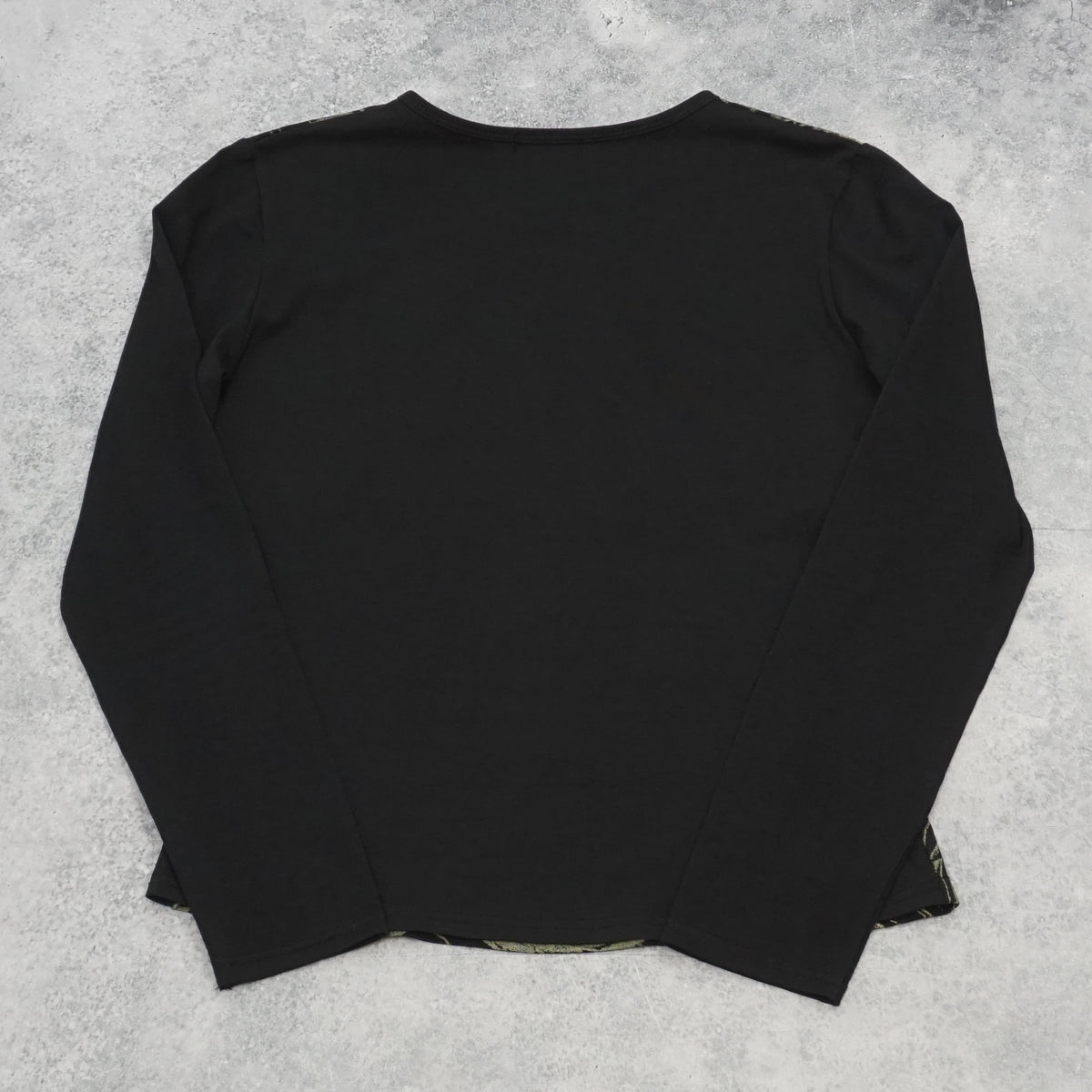 2000s Modngi Paris Graphic Long Sleeve Top