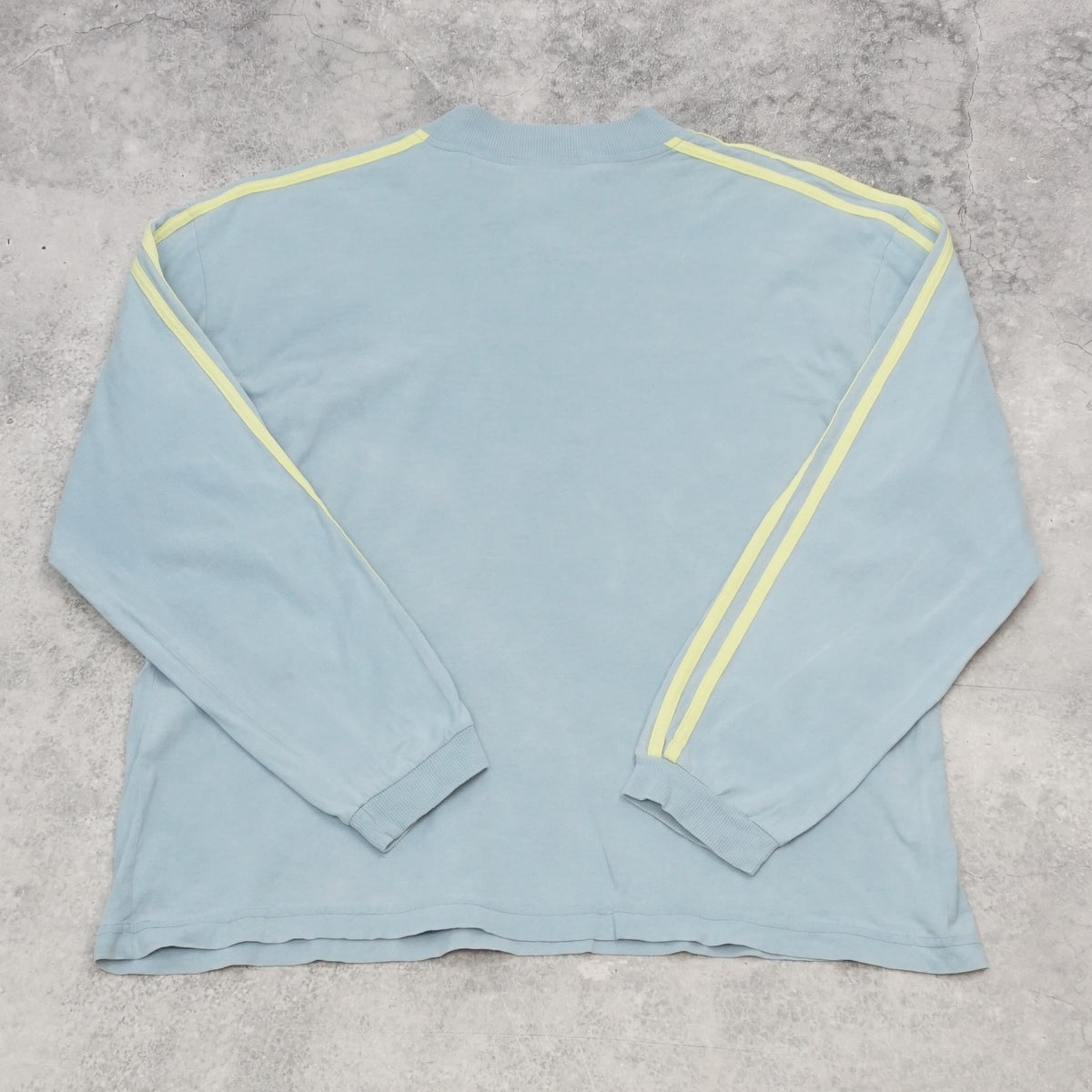 90s Adidas Three Stripe Embroidered T-Shirt Long Sleeve