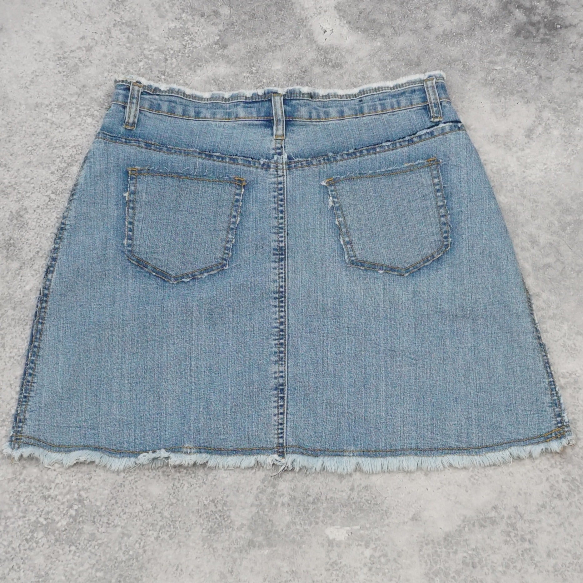 2000s Jeans Skirt