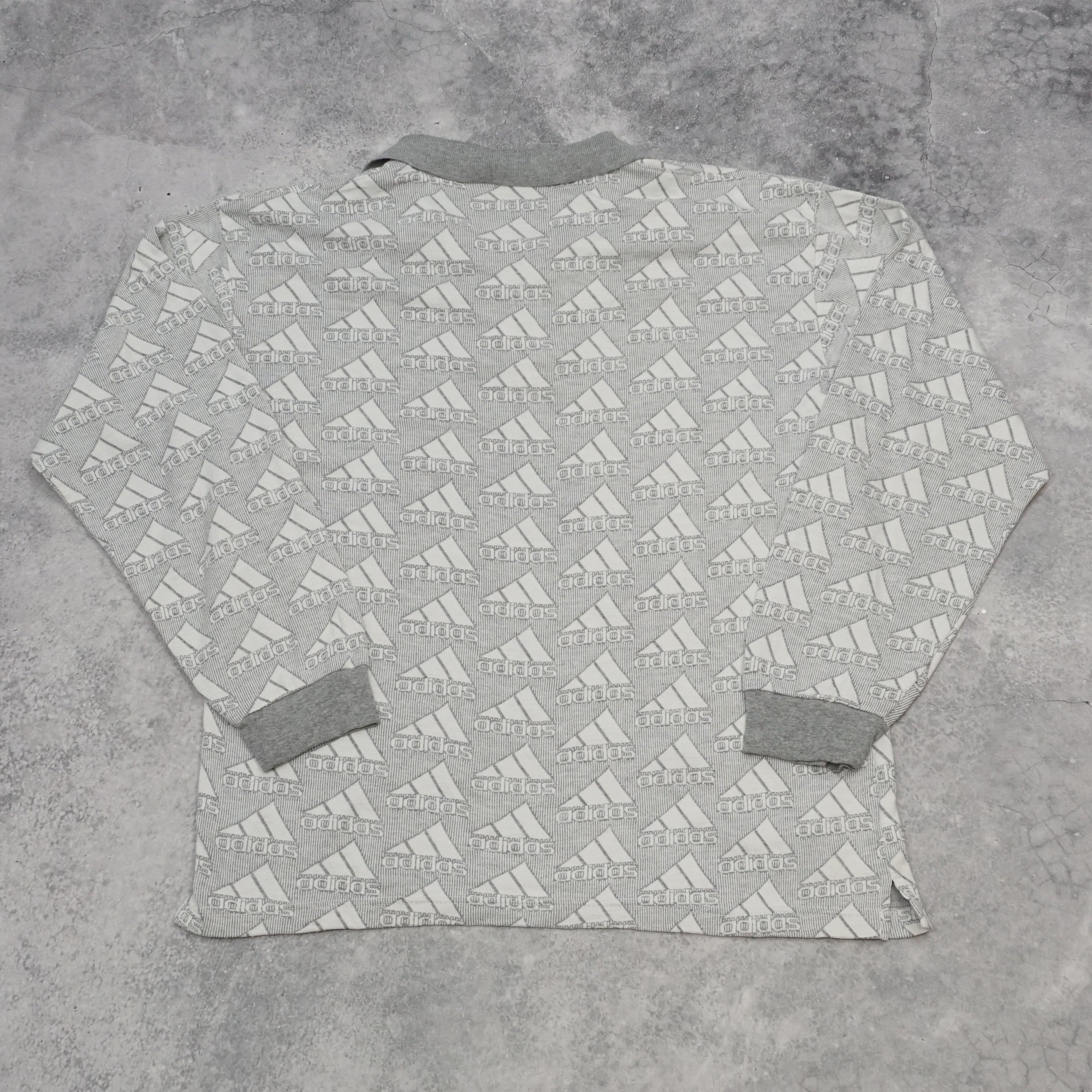 80s Adidas Equipment Quarter Zip