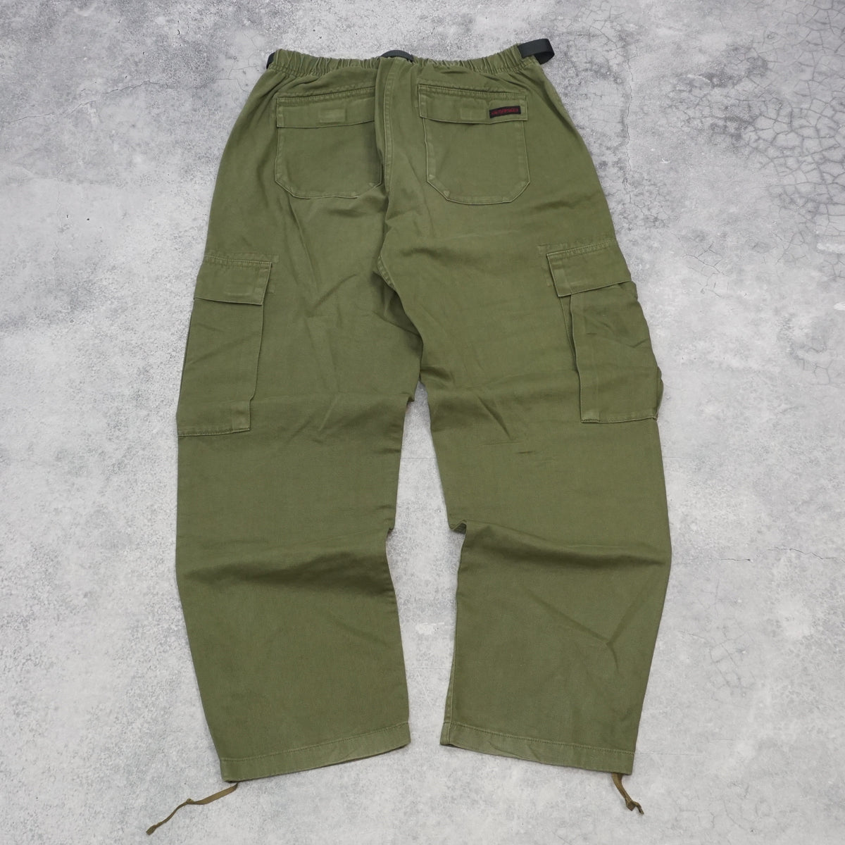 2000s Gramicci Belted Olive Cargo Pants