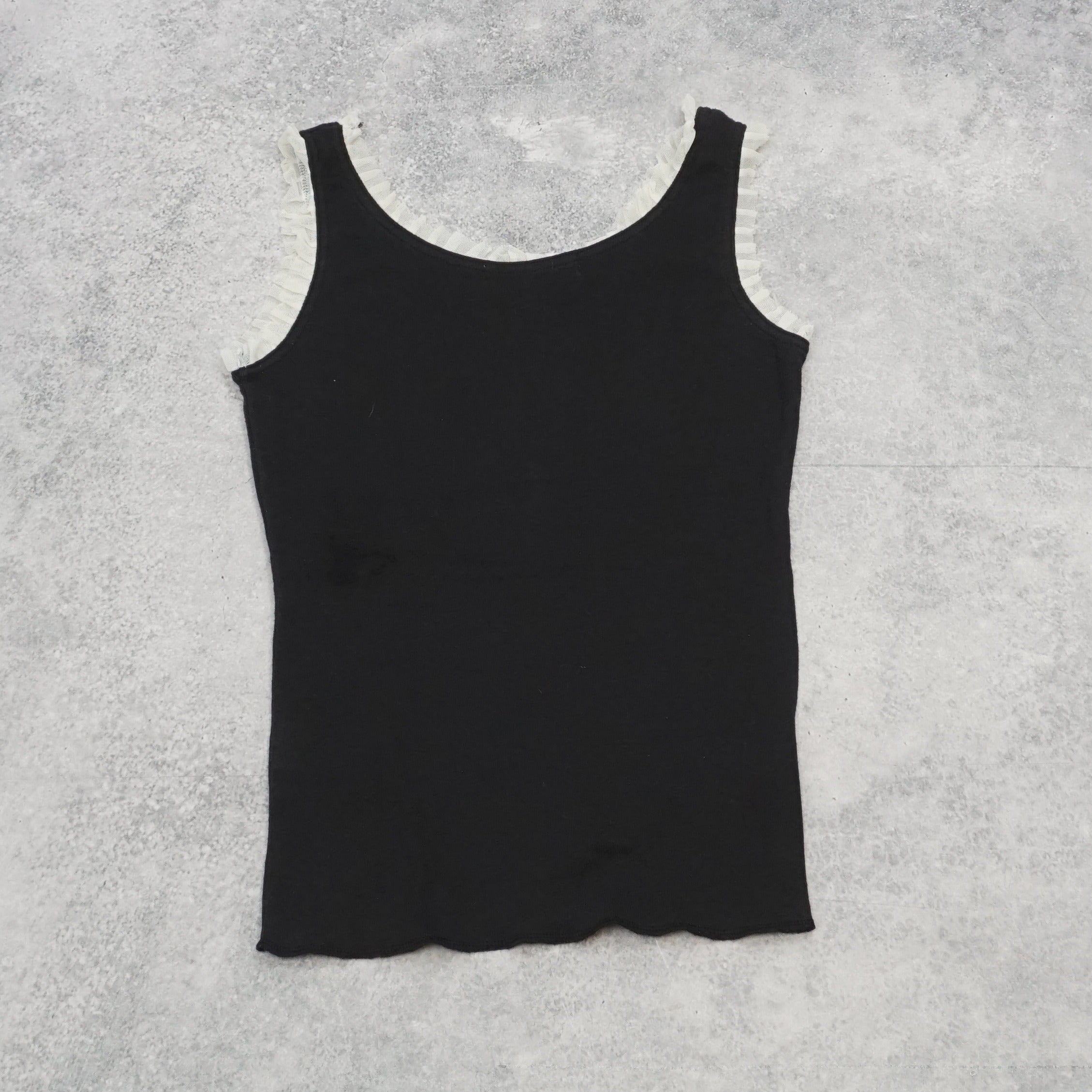 2000s Playboy Bunny Logo Fitted Cami Top