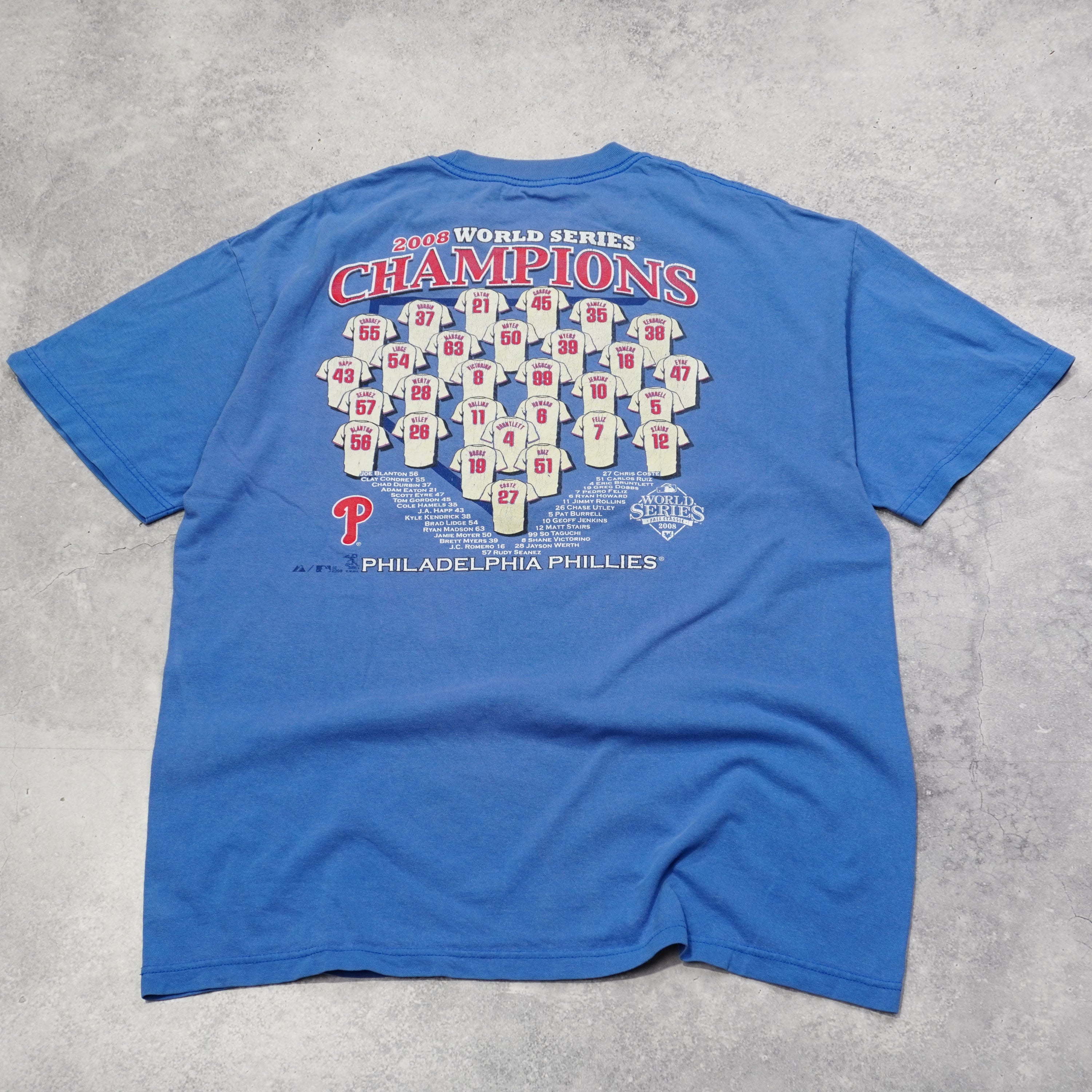 Majestic 2008 World Series Champions T-Shirt