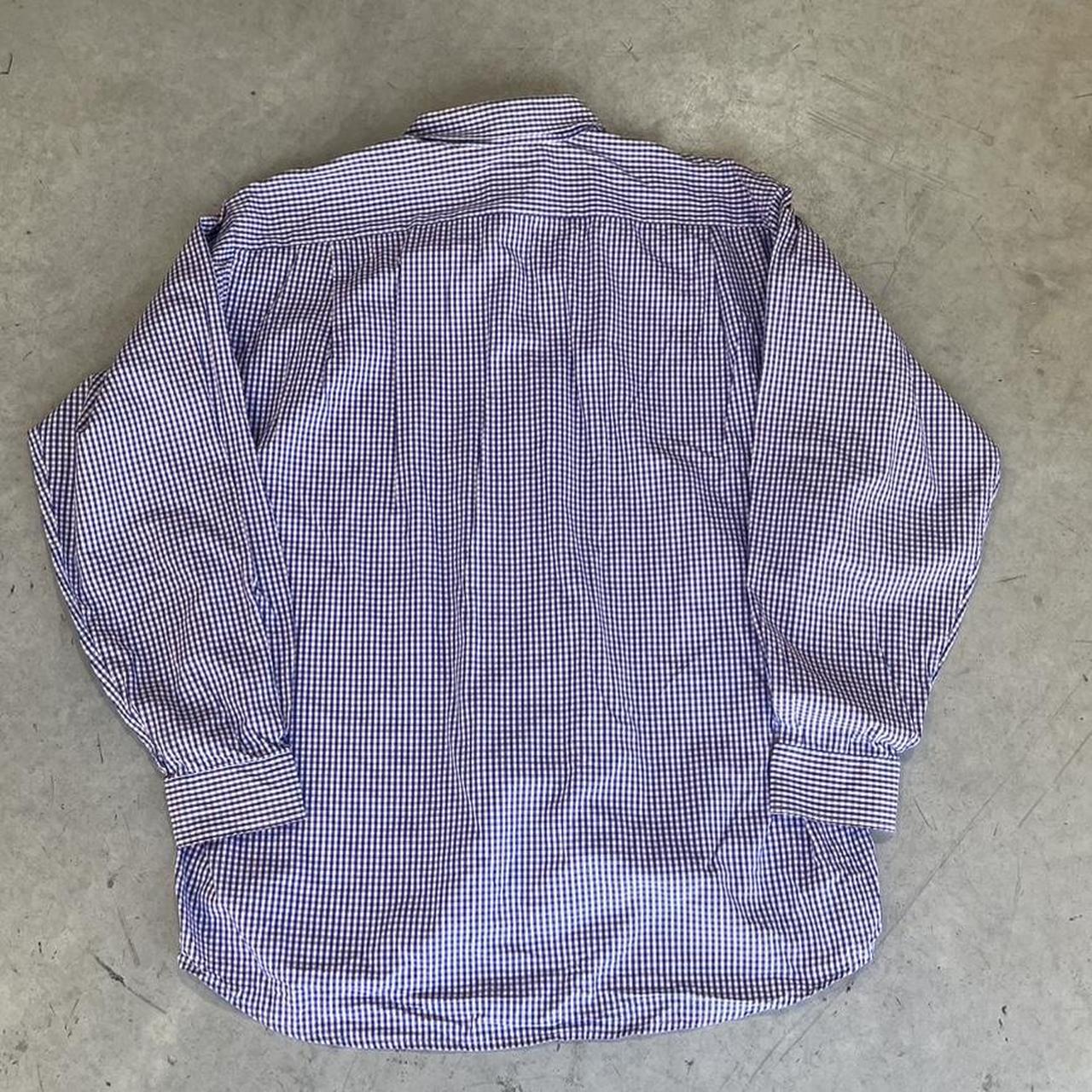 2000s Lacoste Checkered Button Up