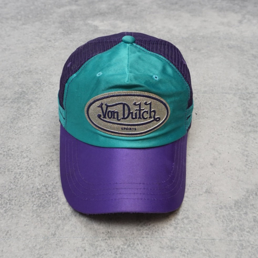 2000s Von Dutch Glitter Hat Trucker Cap