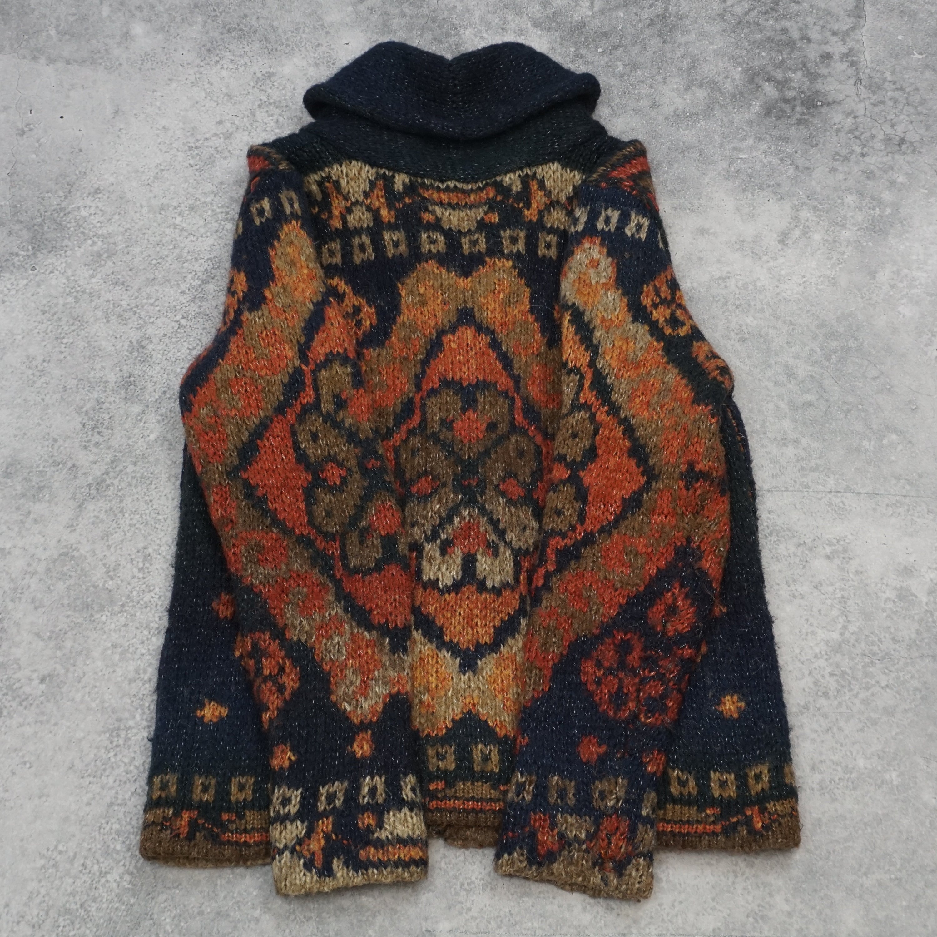 Denim & Supply Patterned Wool Blend Knit