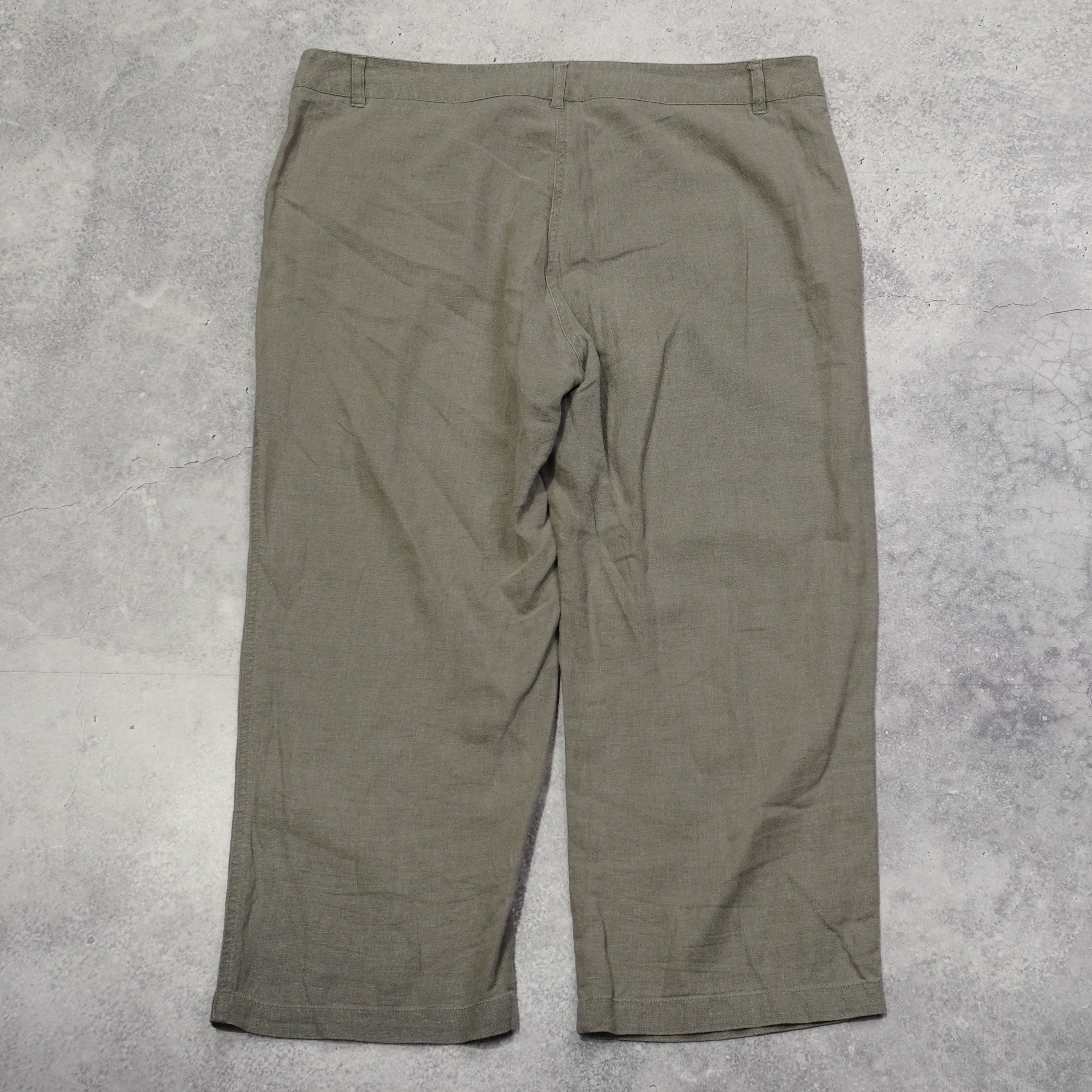 Queenspark Linen Capri