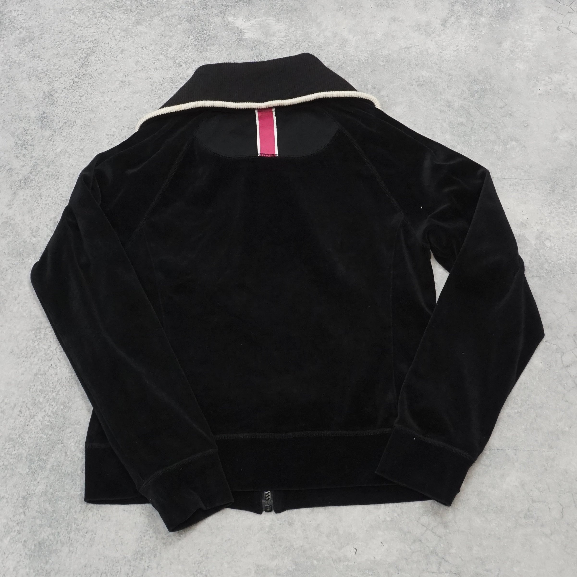 2000s Burberry Golf Velour Zip Up