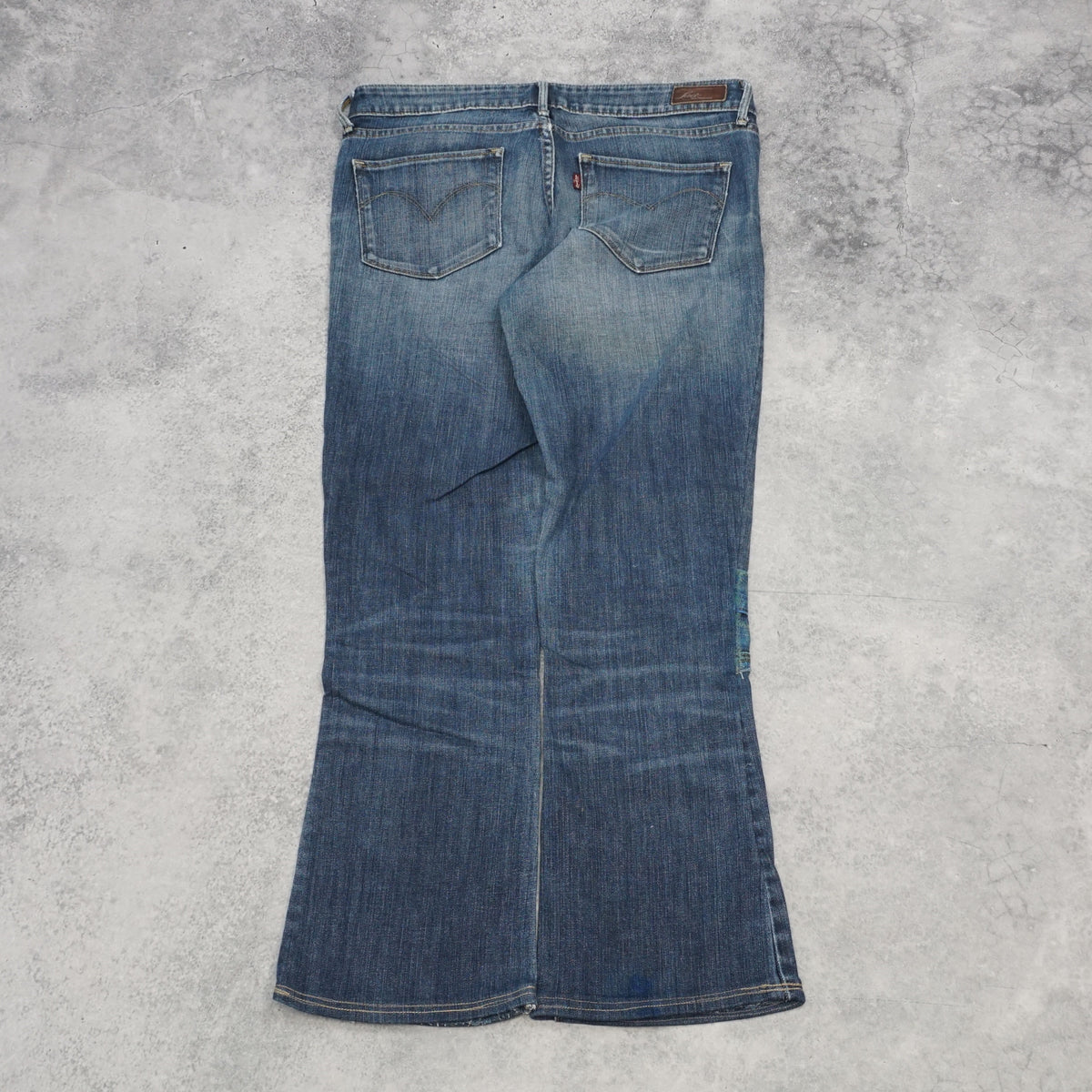 2000s Levis Patch Bootcut Jeans