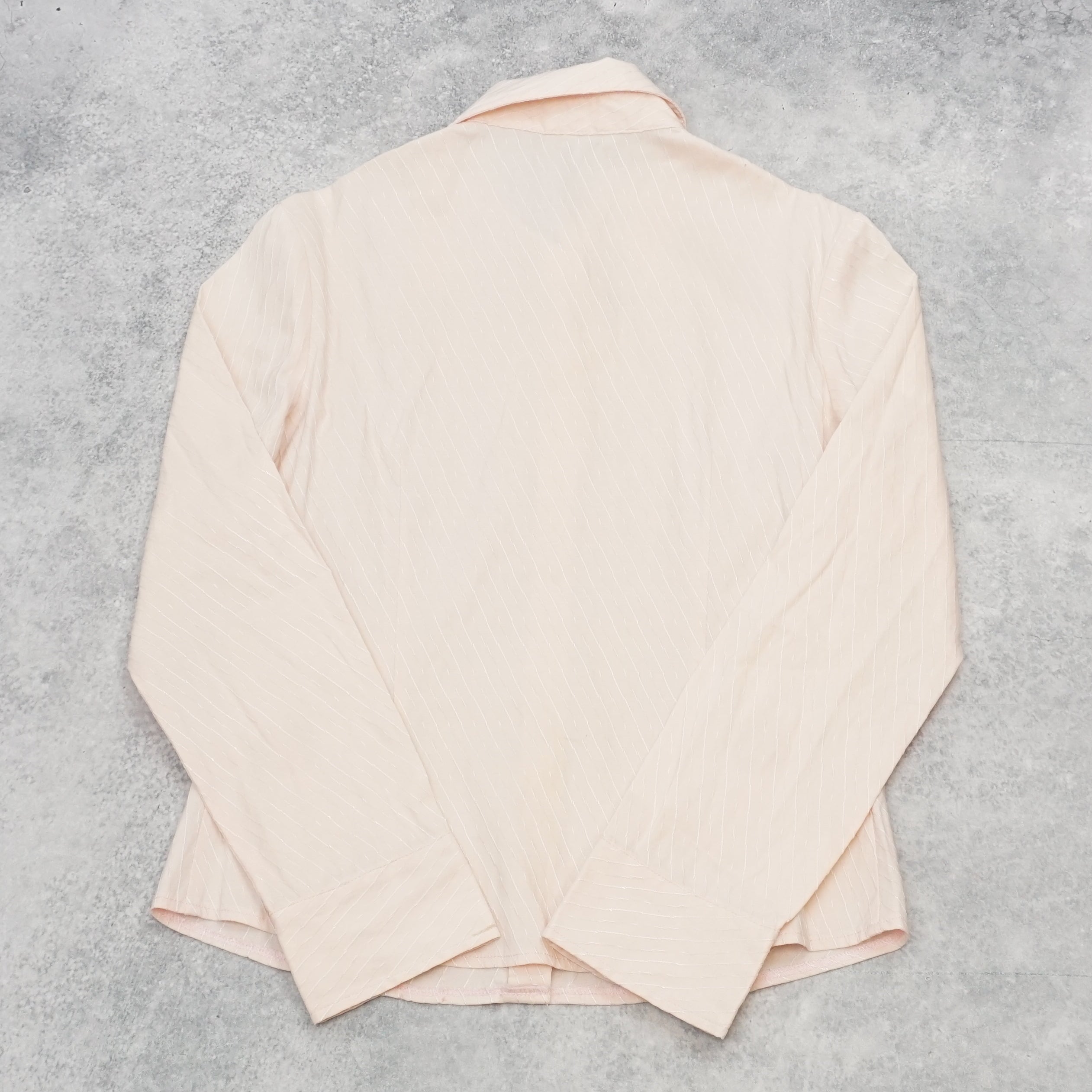 2000s Re'coco Striped Textured Blouse