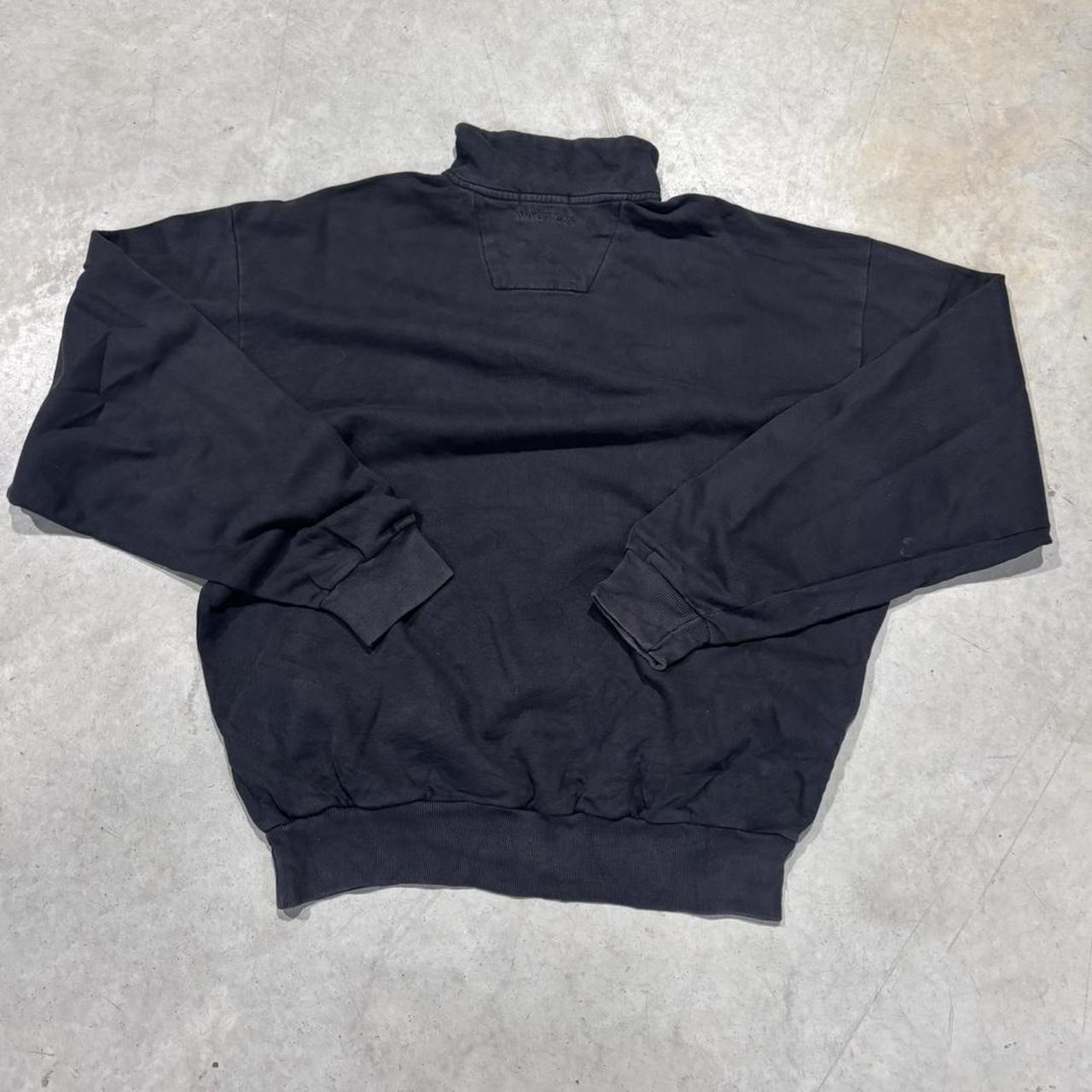 90s Nautica Oversized Quarter Zip Hoodie