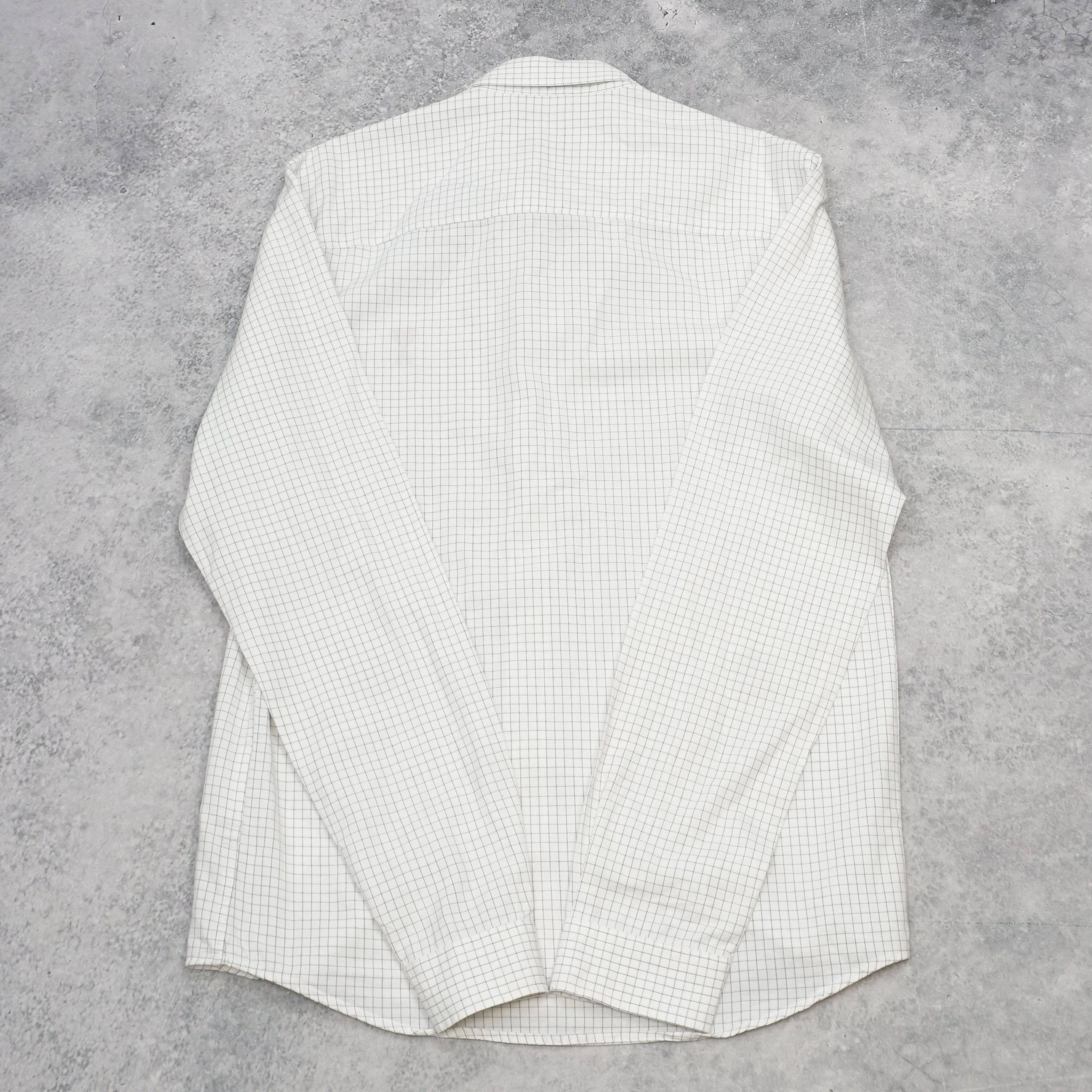 Ami Grid Check Heart Shirt