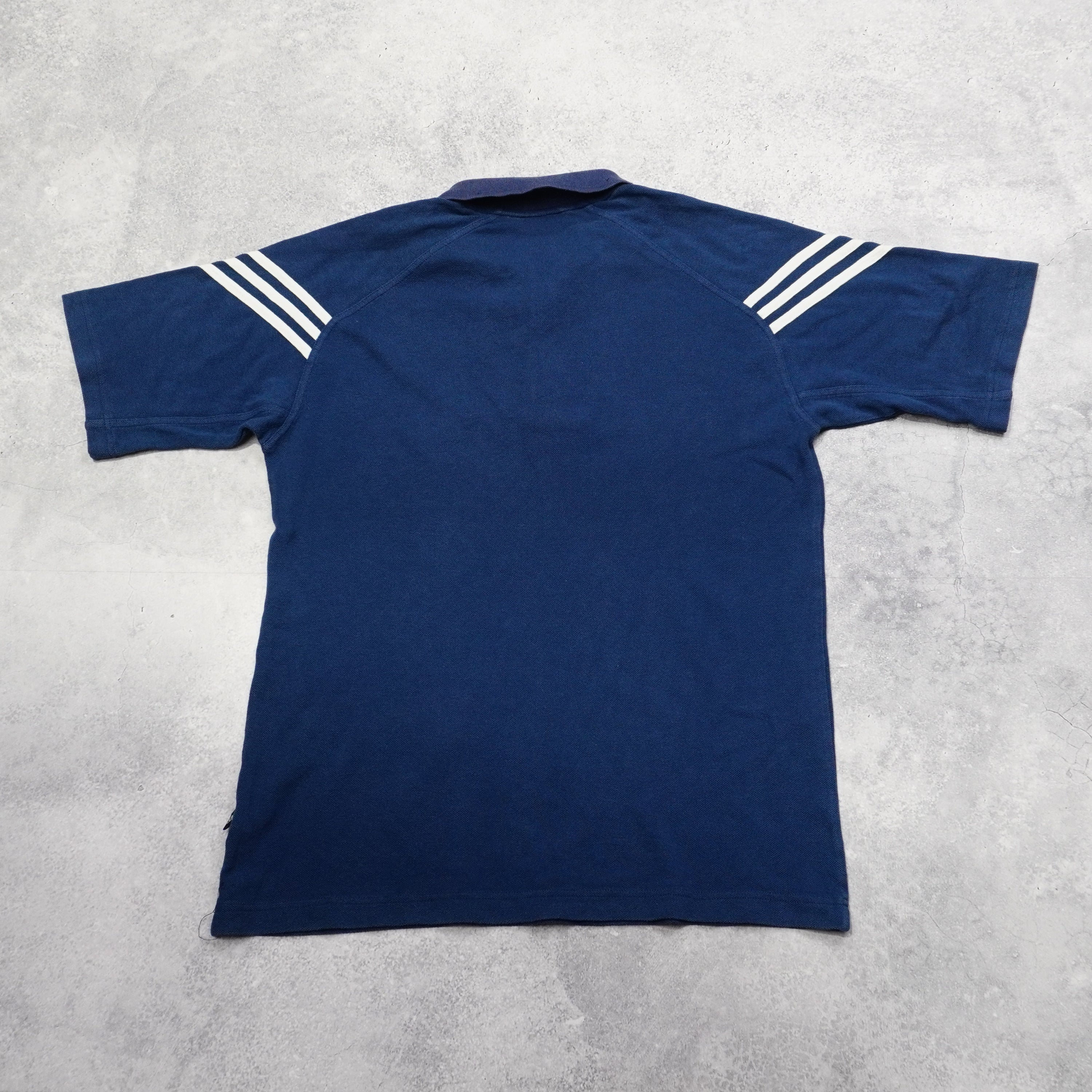 2000s Adidas Zip Up Polo