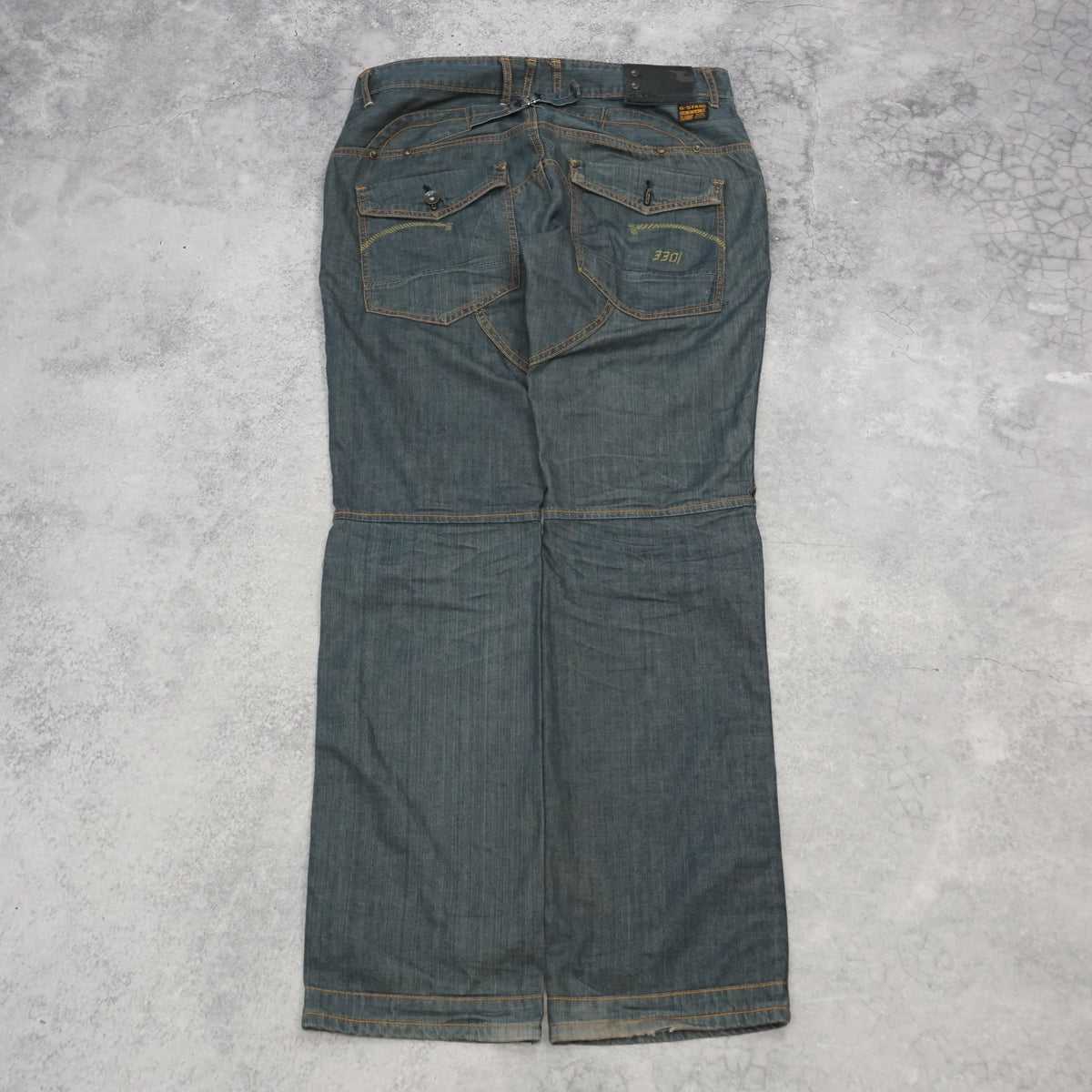 2000s G-Star Raw Buckle Jeans
