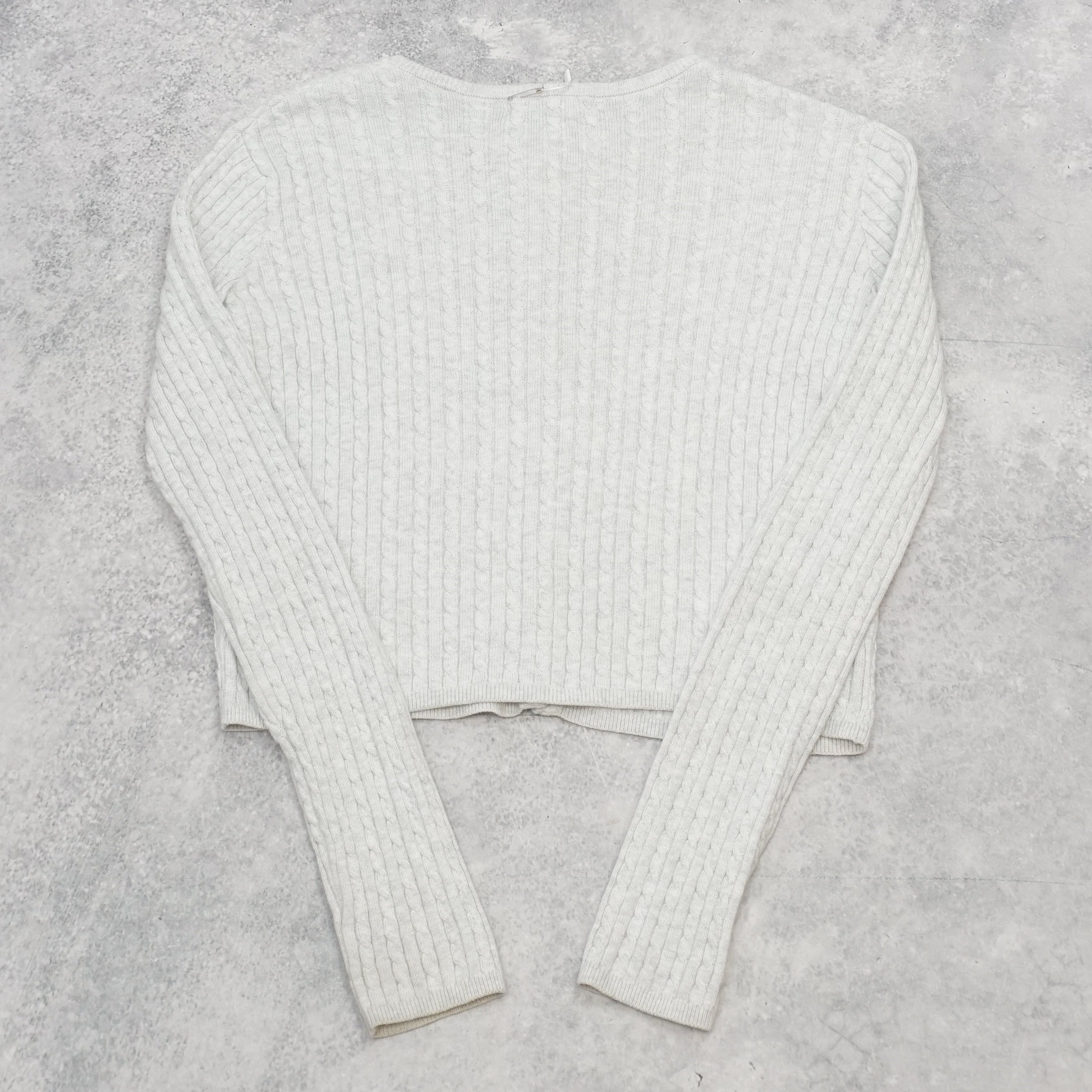 Brandy Melville Ribbed Button Up Cardigan