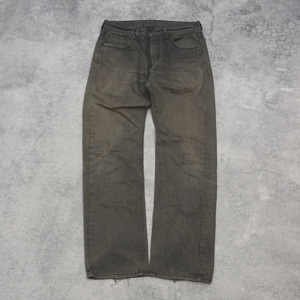 Levi's 505 Straight Faded Jeans