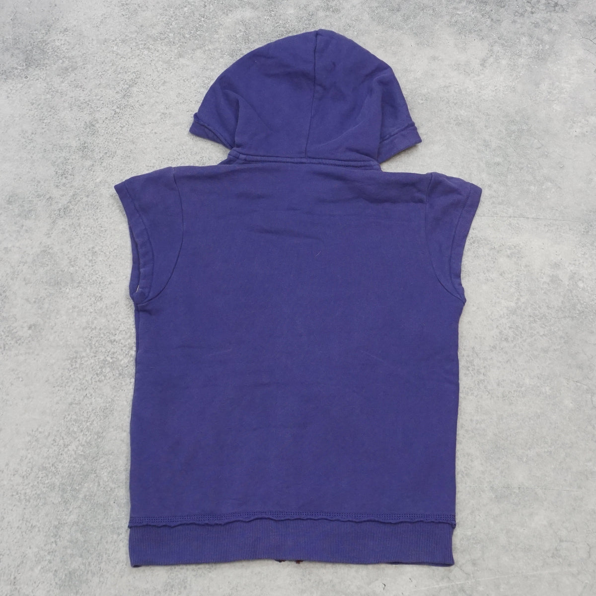 2000s DKNY Sleeveless Graphic Hoodie