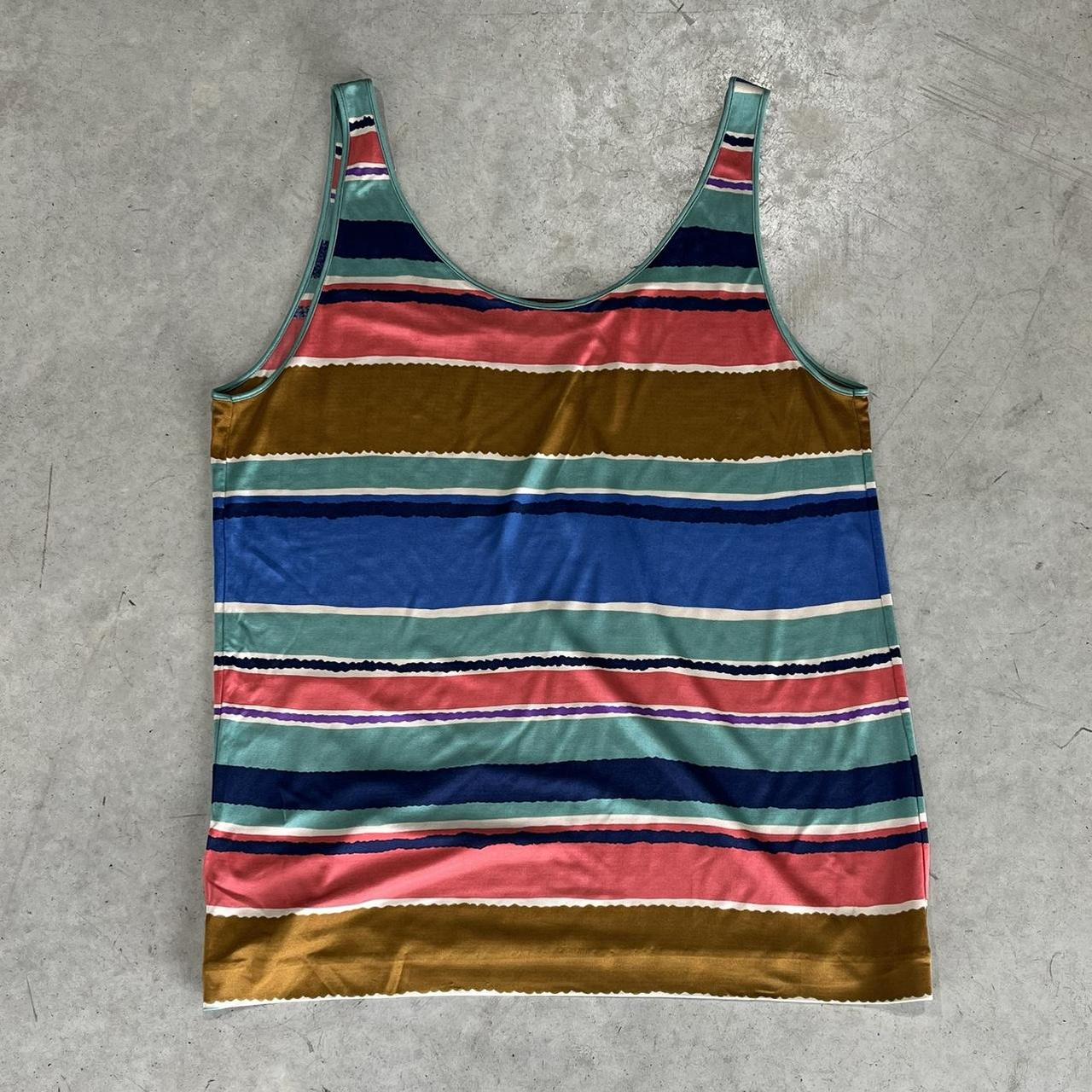 2000s Missoni Striped Tank Top