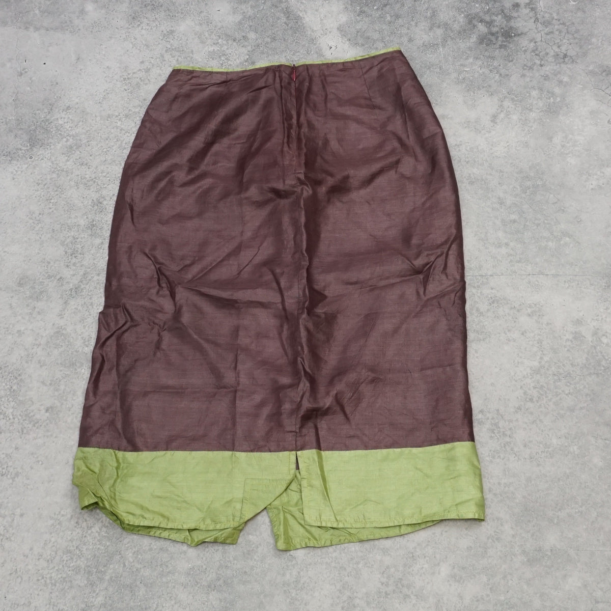 2000s Anthropologie Silk Skirt