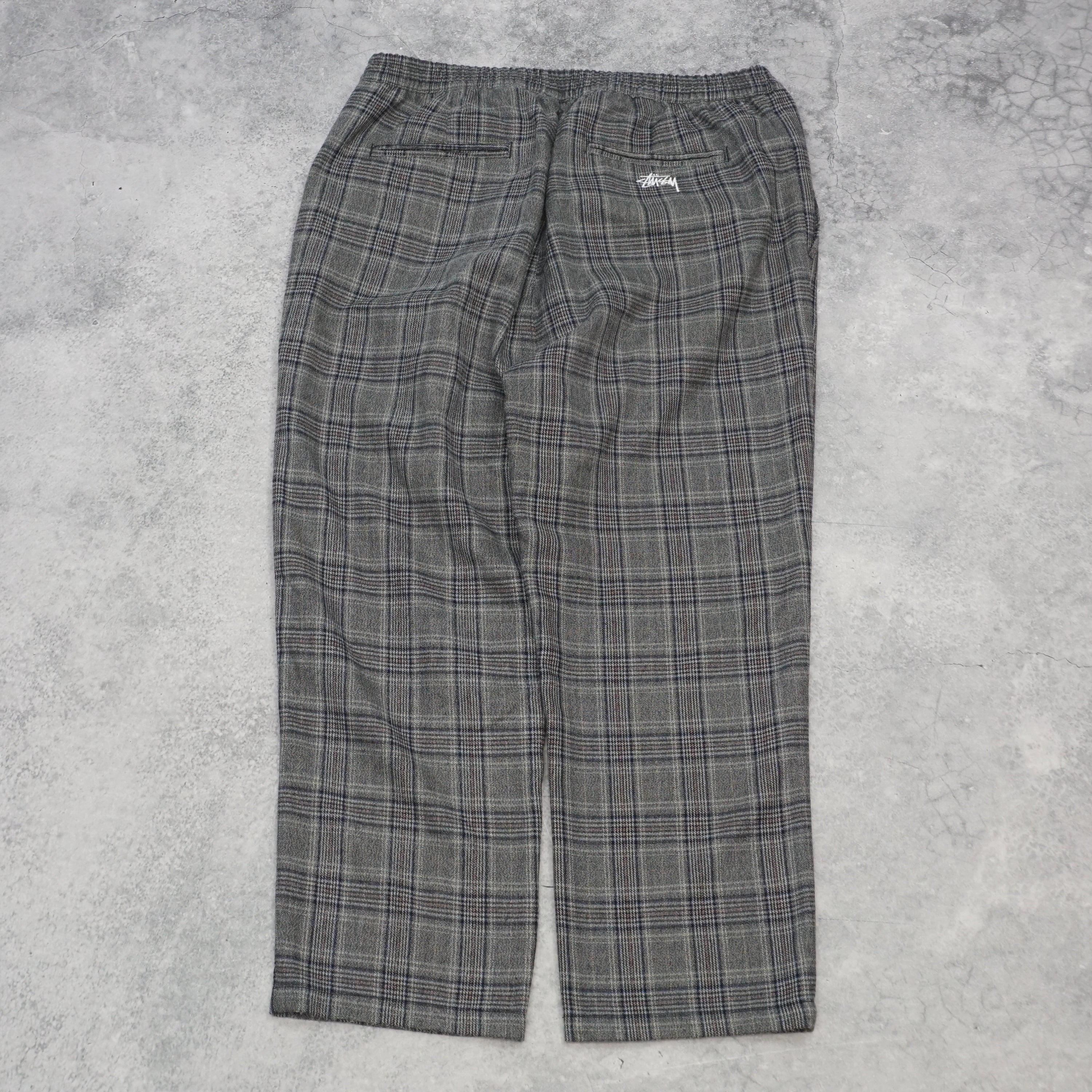 Stussy Plaid Relaxed Pants