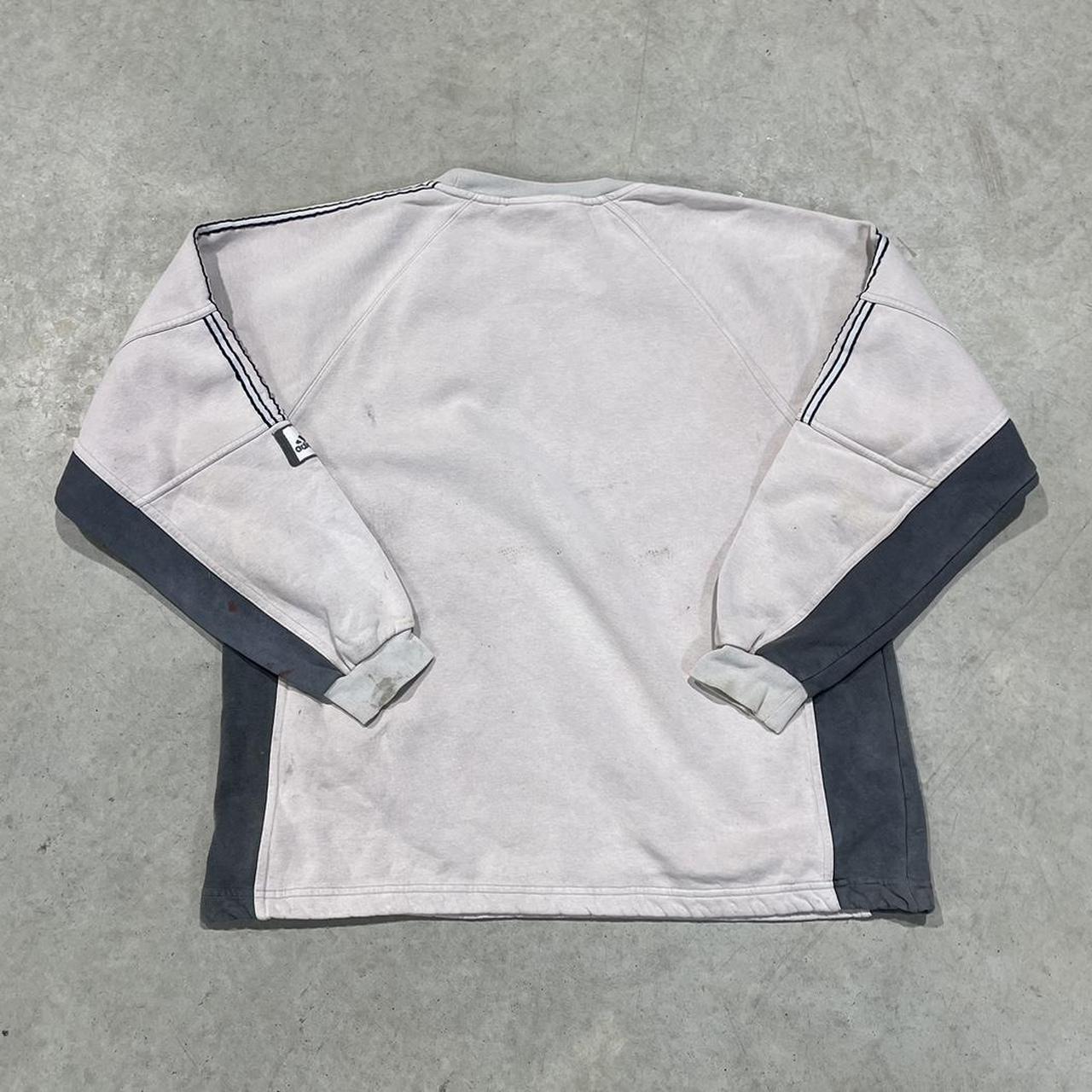 2000s Adidas Oversized Crewneck