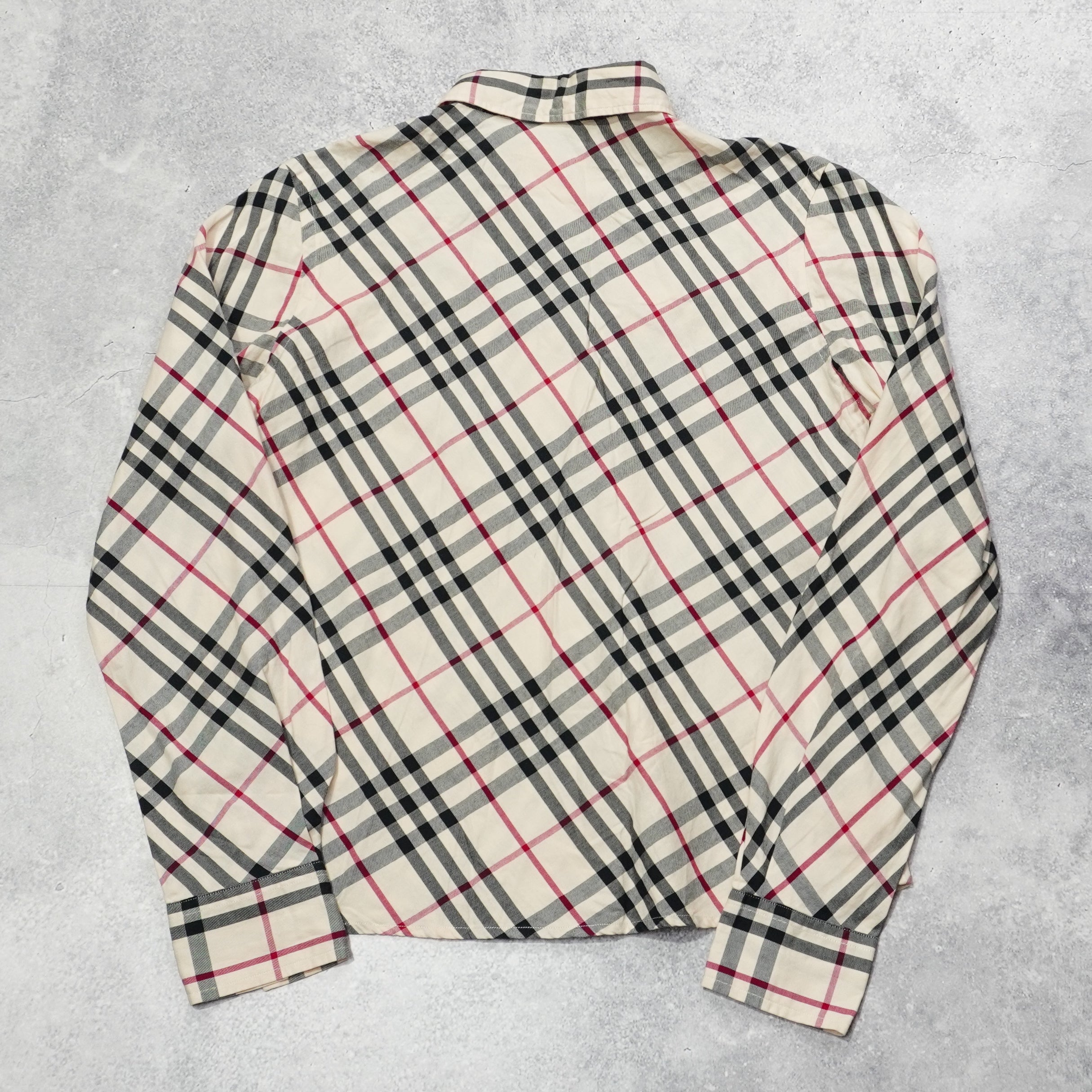 2000s Burberry Button Up