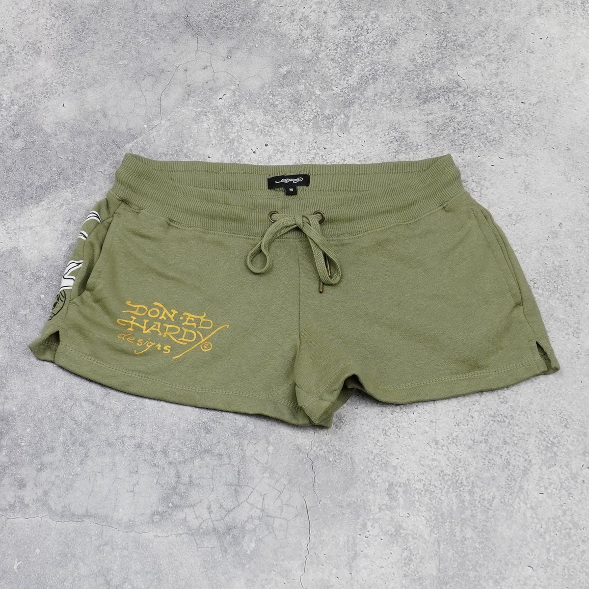 2000s Ed Hardy Graphic Shorts