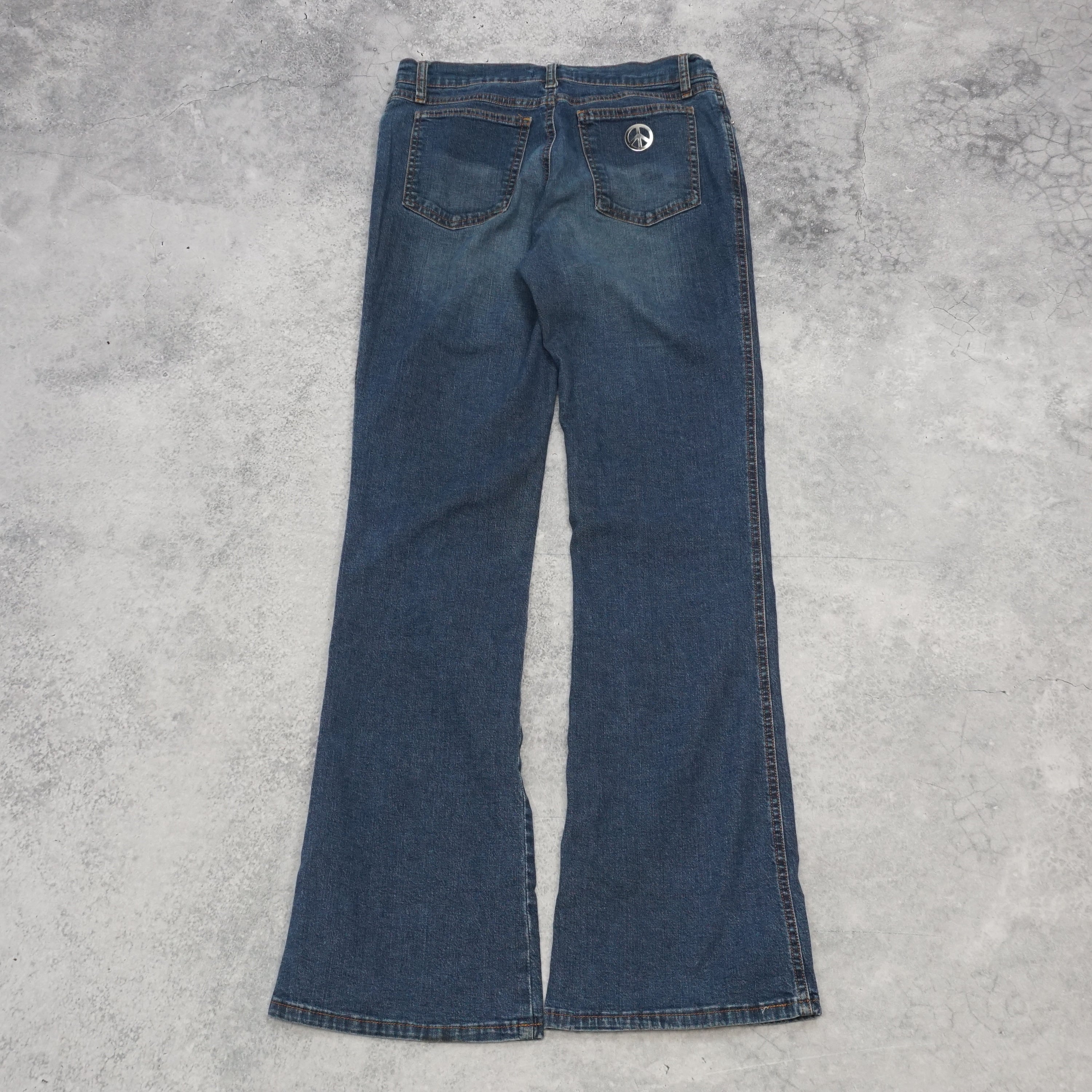 2000s Moschino Jeans Flare Jeans