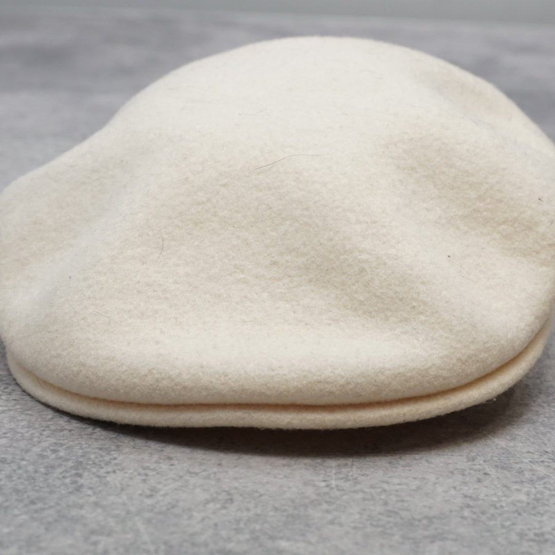 Kangol Cream Flat Cap Hat Flat Cap