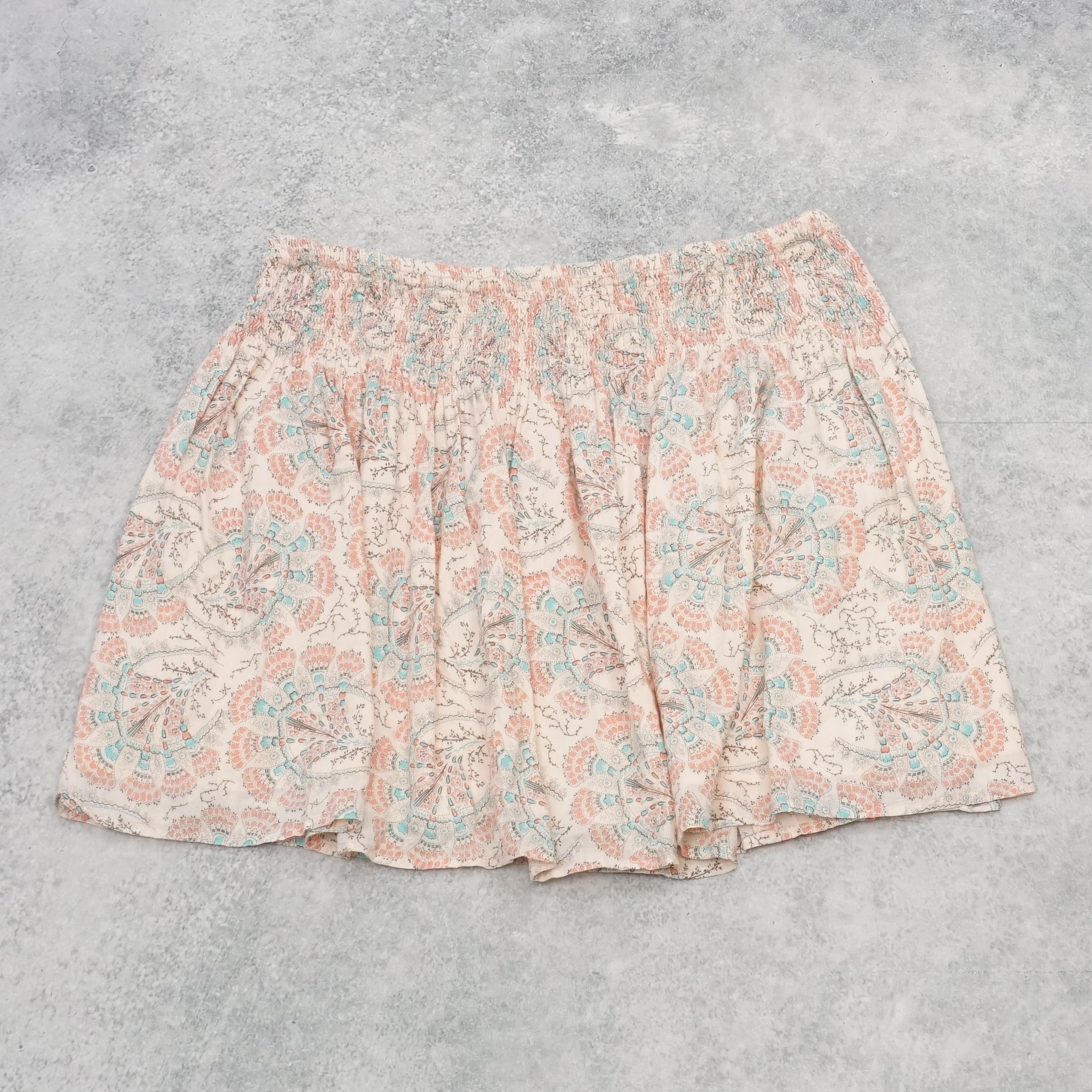 Floral Print Skirt