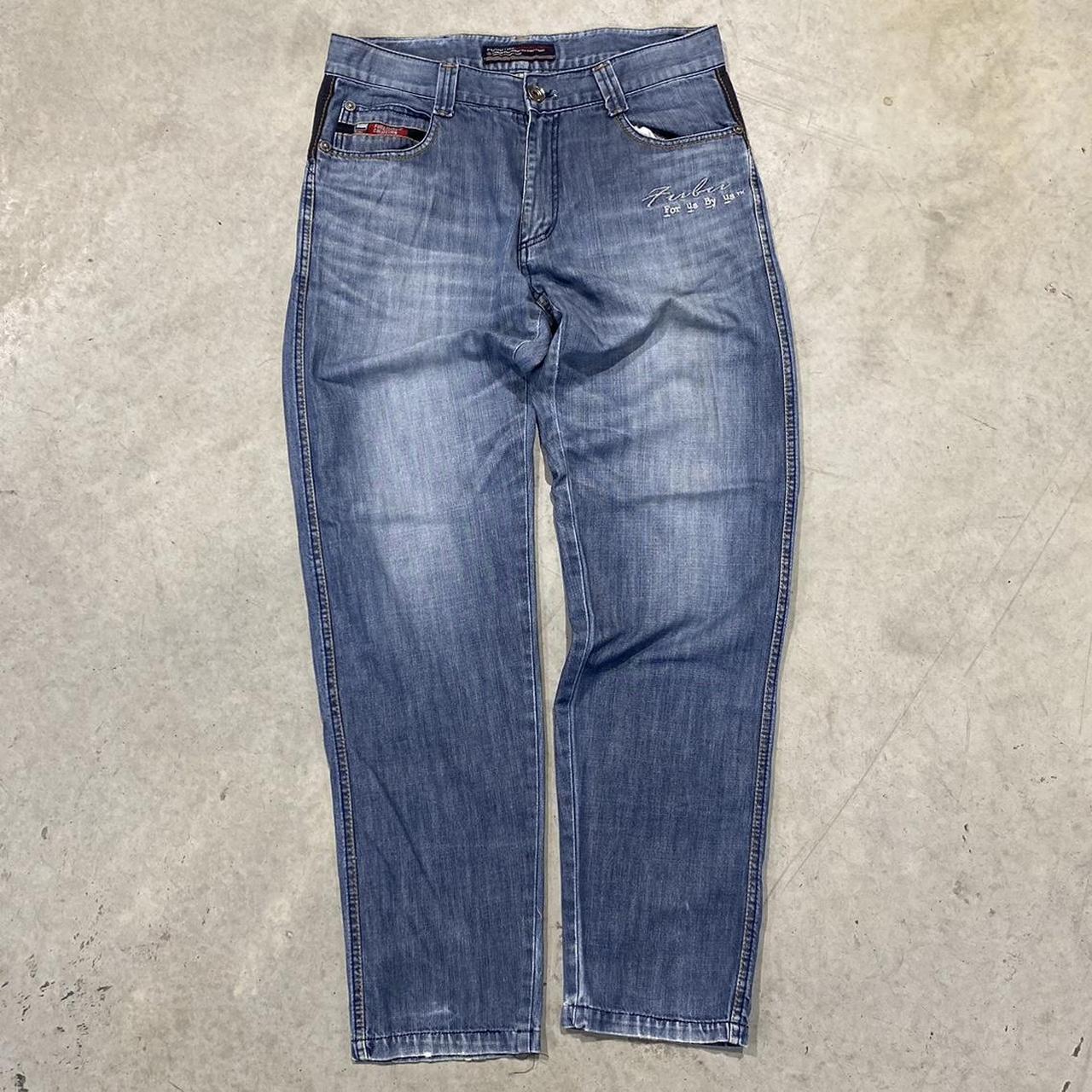 2000s Fubu Embroidered Jeans