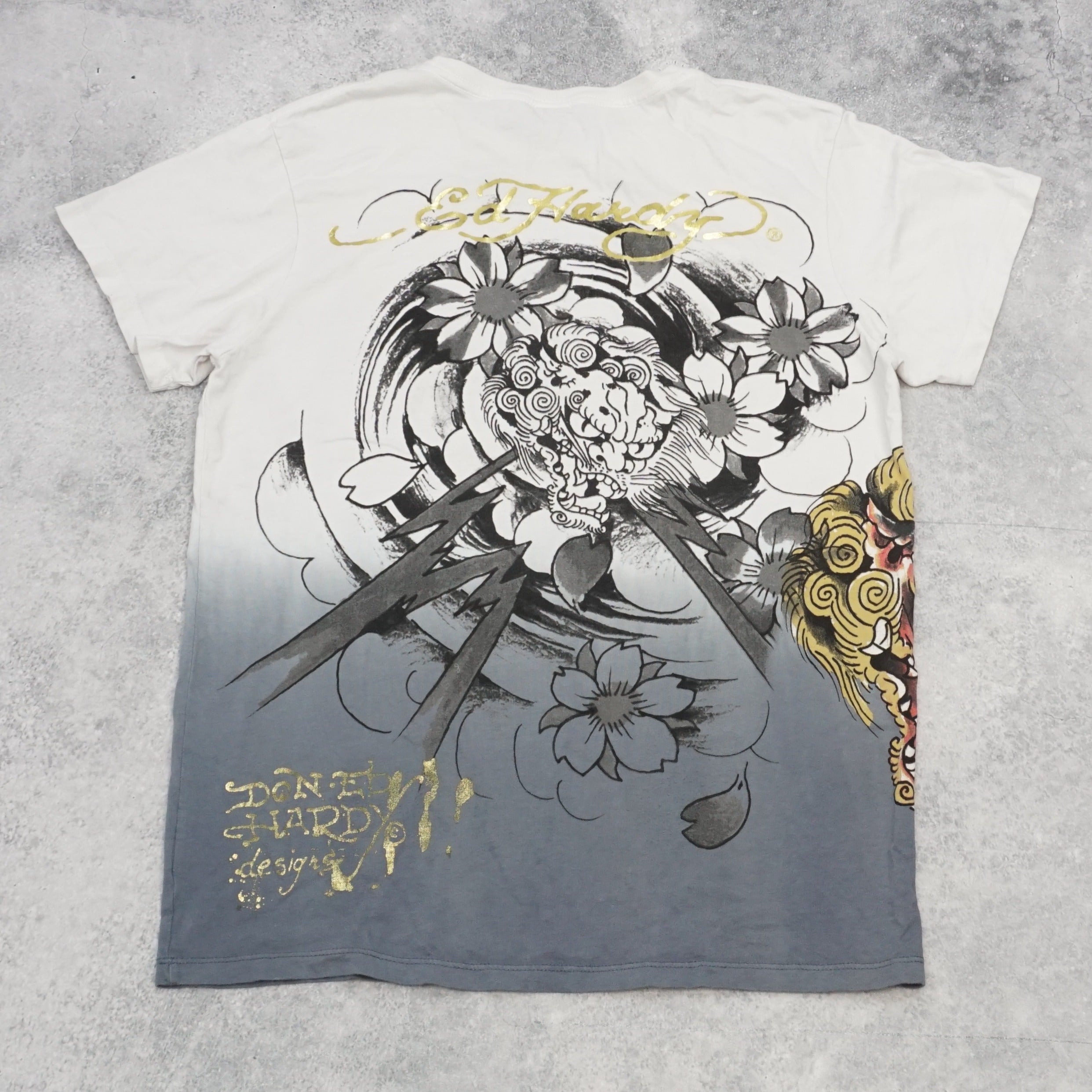 2000s Ed Hardy Christian Audigier T-Shirt