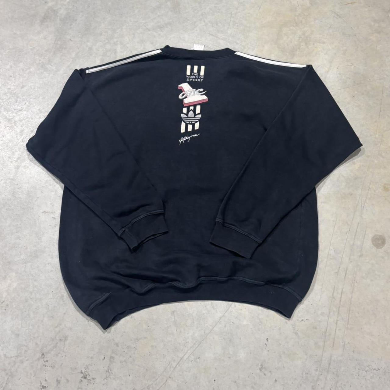 90s Adidas Oversized Crewneck