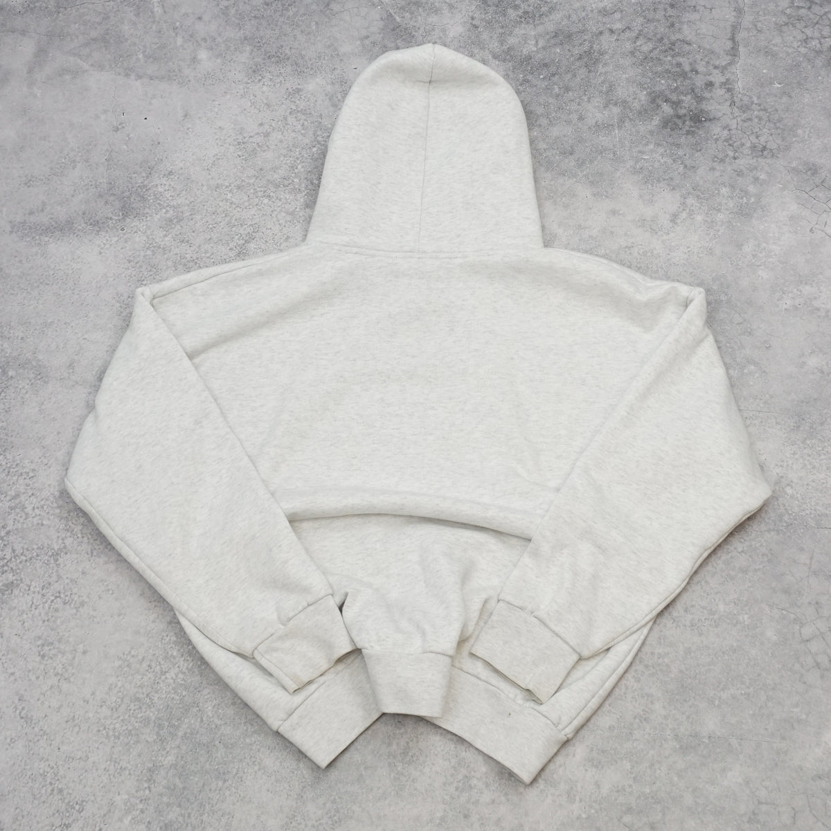 Australian Stitch Oversized Crop Hoodie