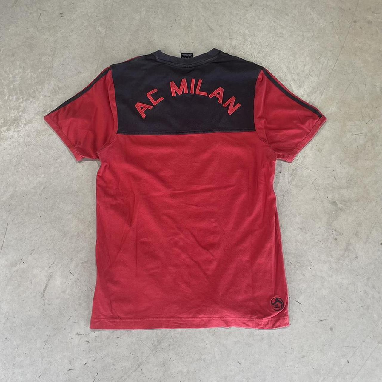 2000s Adidas AC Milan T-Shirt Top