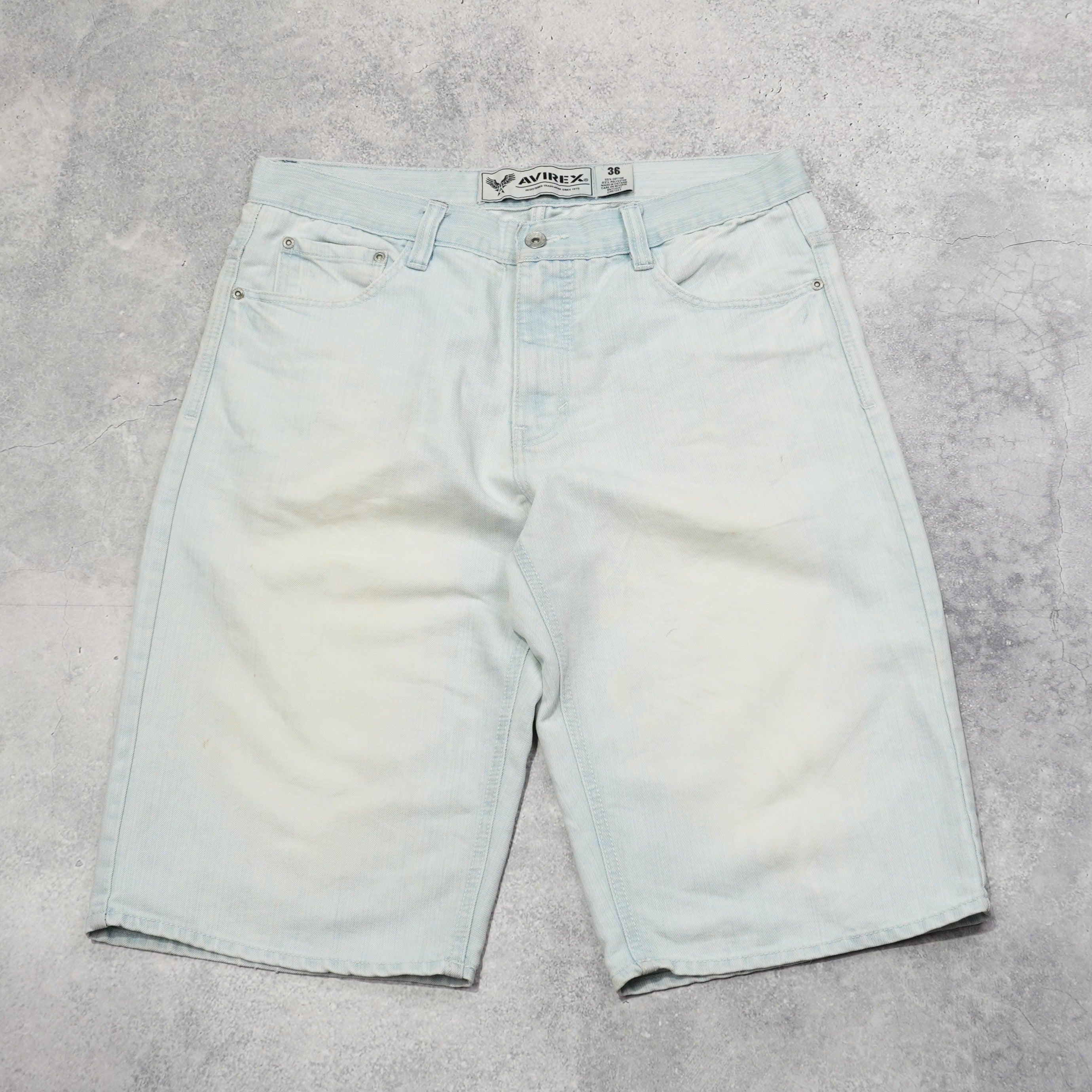 2000s Avirex Embroidered Shorts