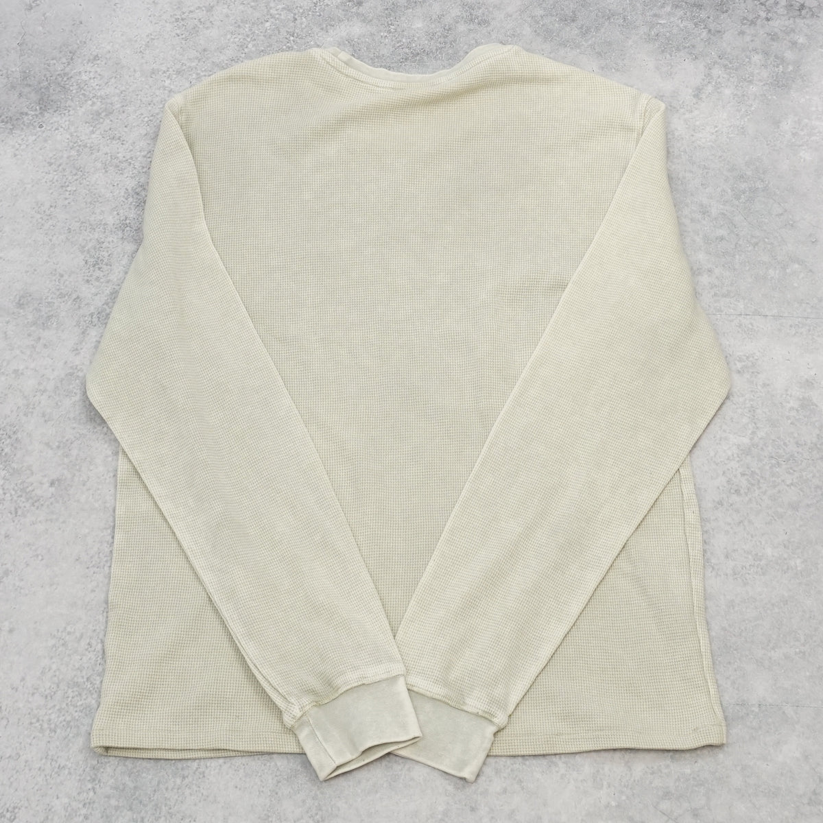 Waffle Knit Long Sleeve T-Shirt