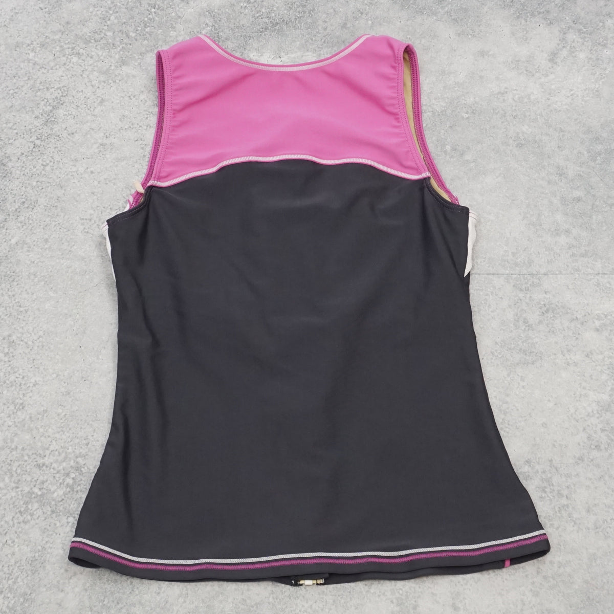 2000s Reebok Zip Up Athletic Vest Top