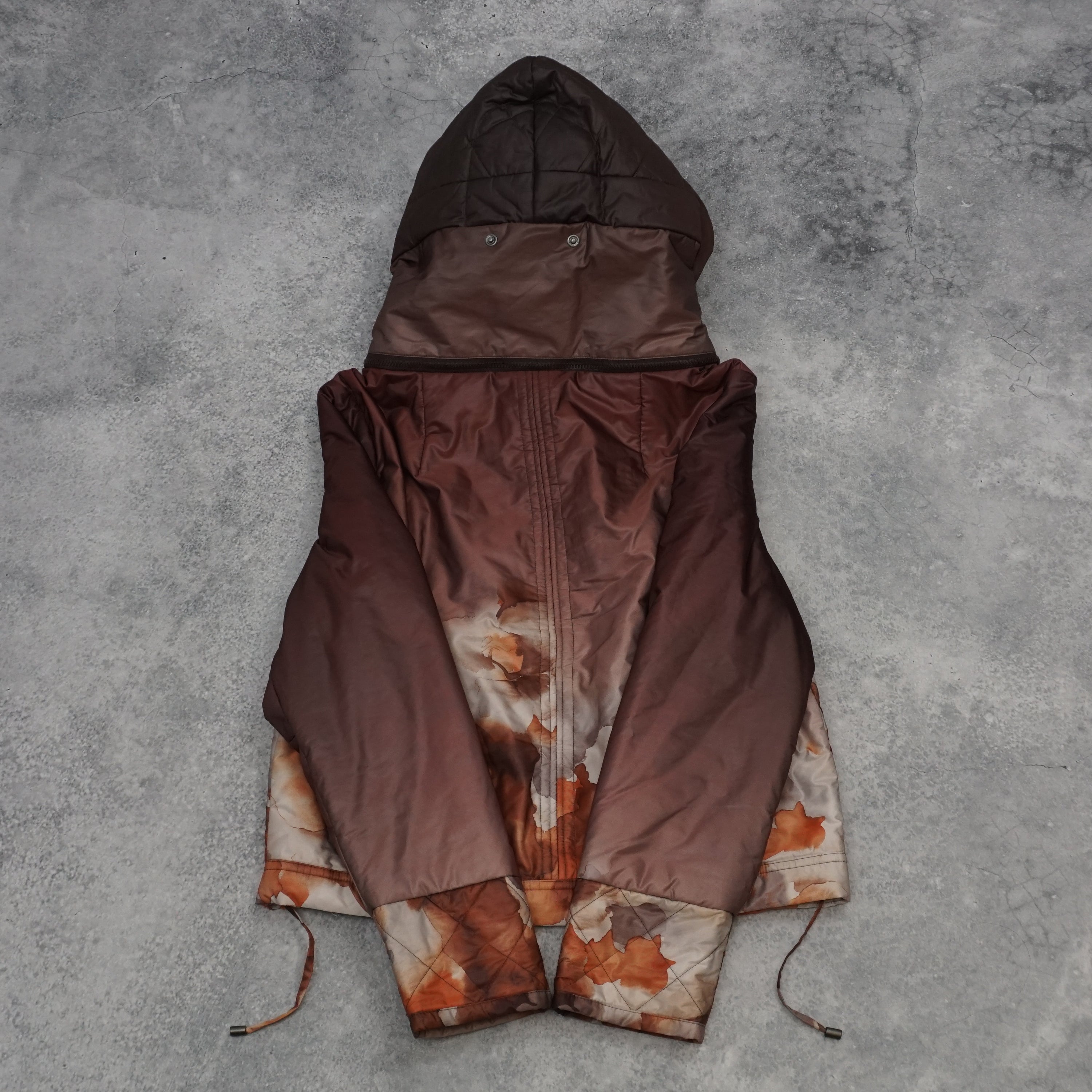 Tangy Hooded Colorblock Jacket